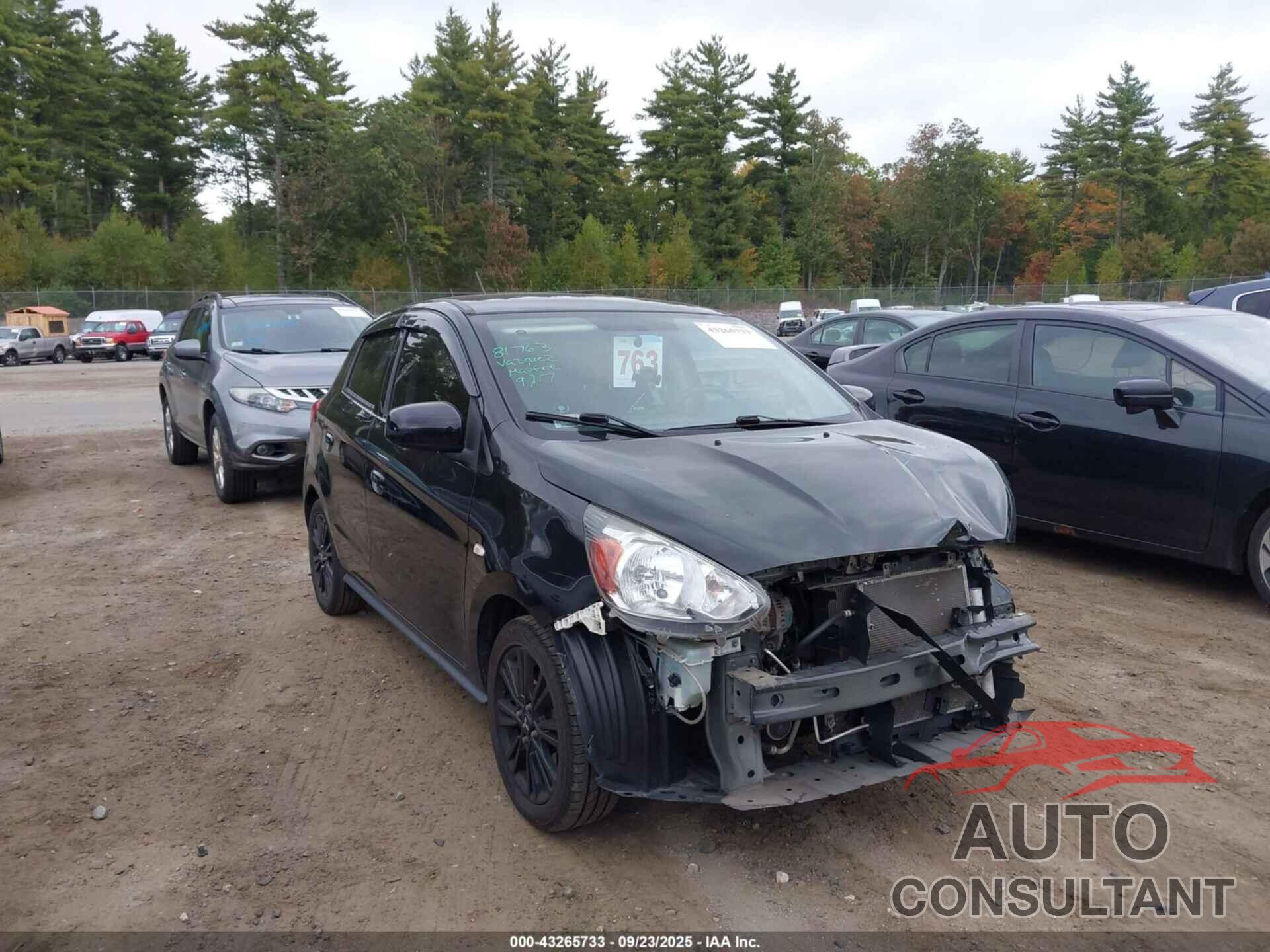 MITSUBISHI MIRAGE 2019 - ML32A5HJ1KH002380