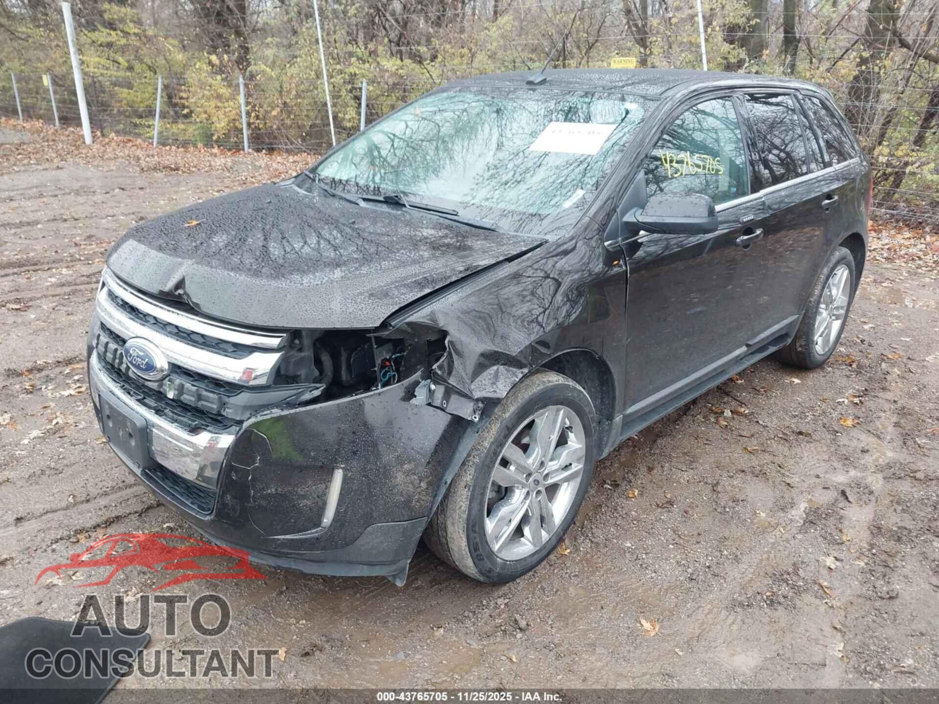 FORD EDGE 2013 - 2FMDK3K92DBA82547