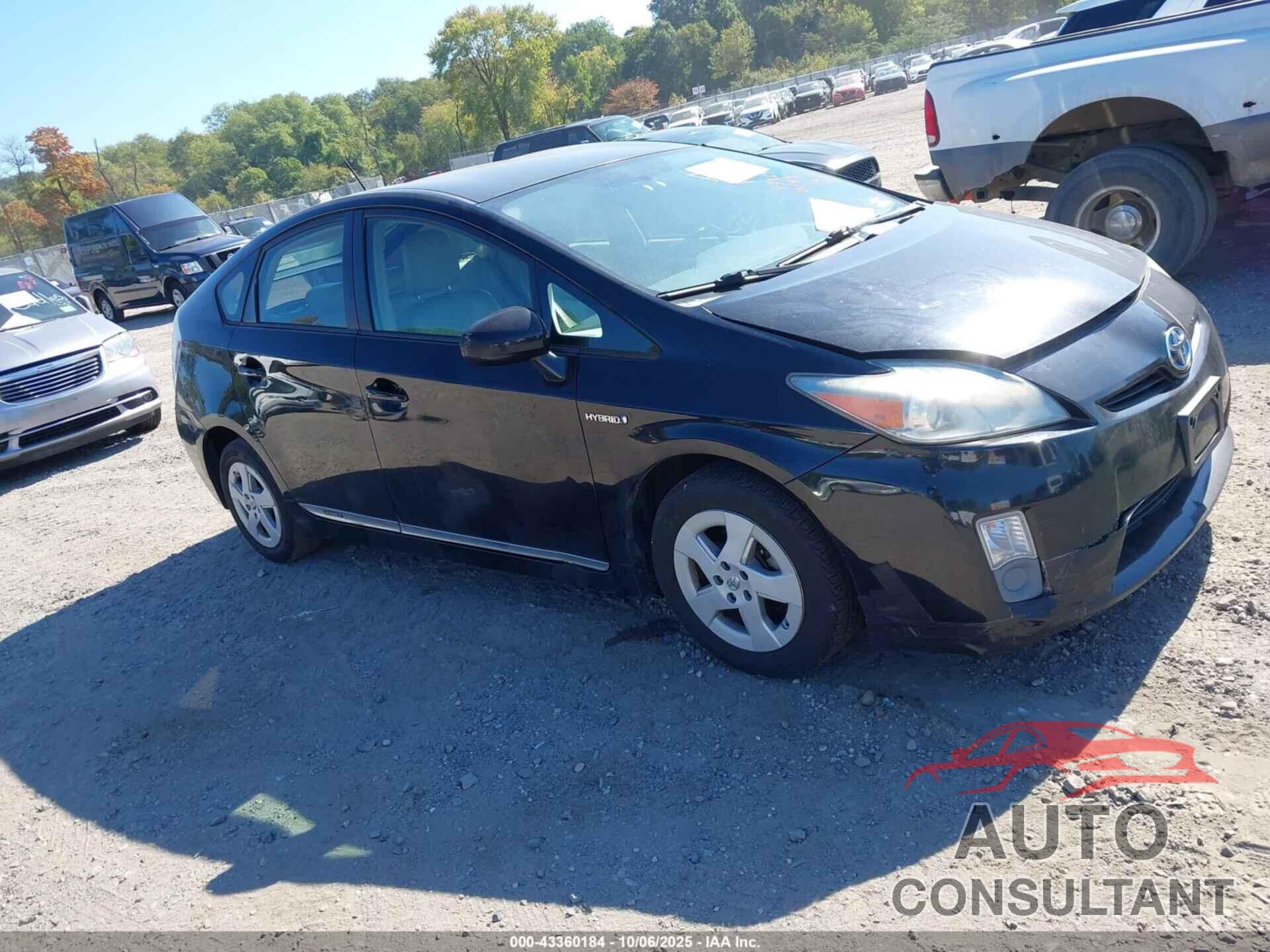 TOYOTA PRIUS 2011 - JTDKN3DU0B1412005