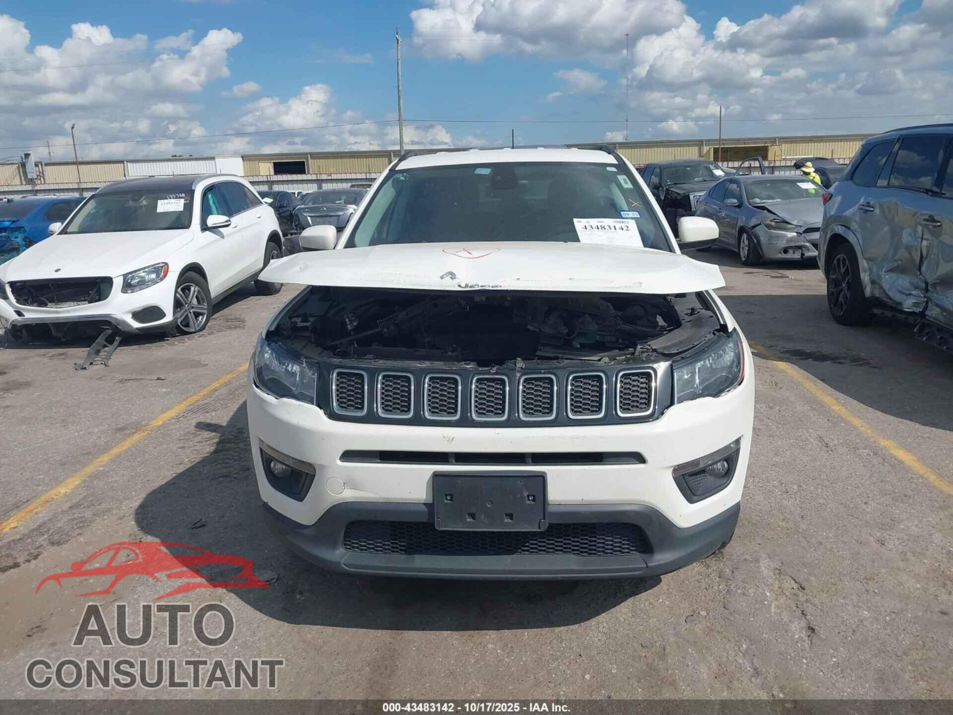 JEEP NEW COMPASS 2017 - 3C4NJDBB9HT645804