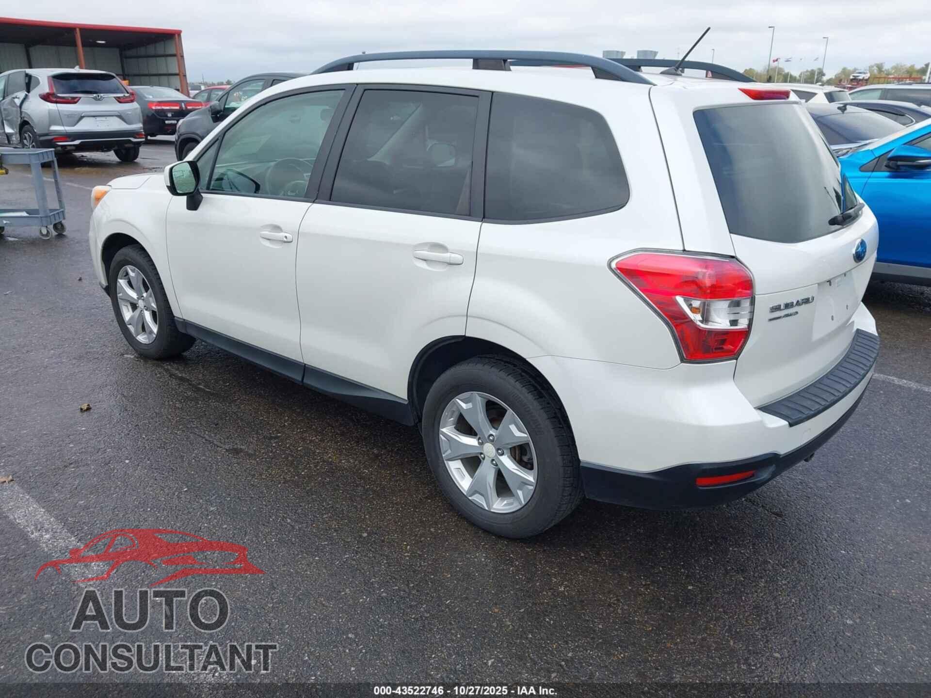 SUBARU FORESTER 2014 - JF2SJAEC8EH554248