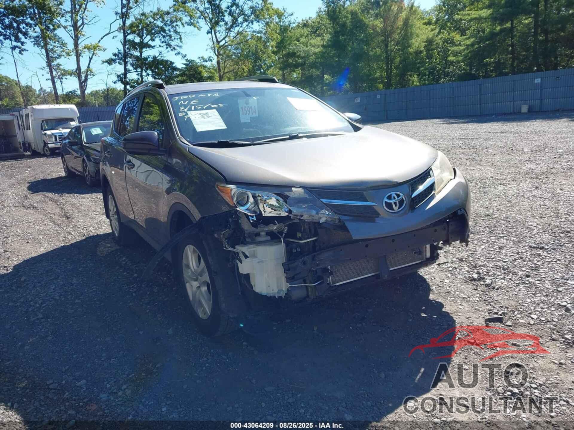 TOYOTA RAV4 2015 - JTMBFREV9FD155034