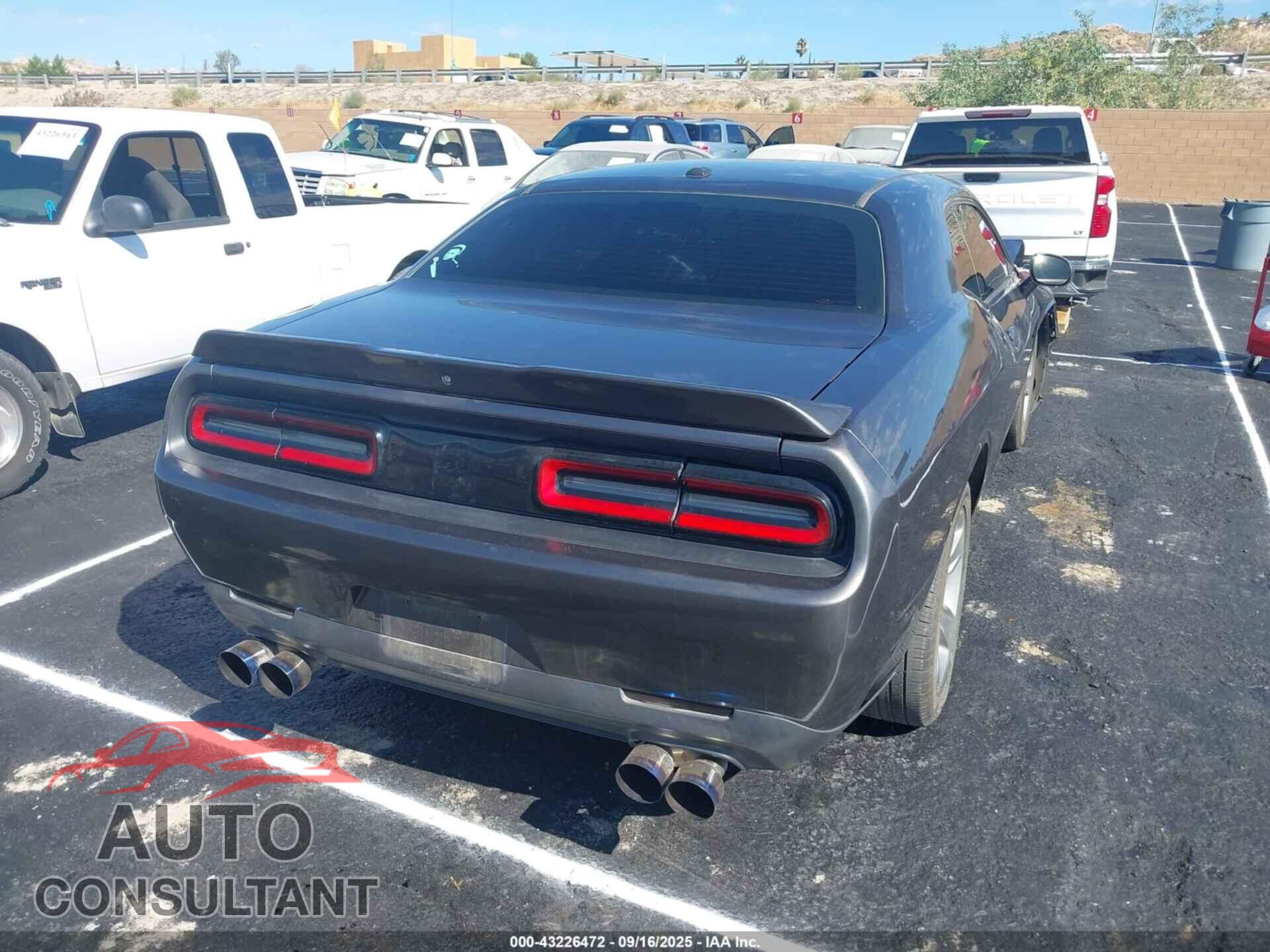 DODGE CHALLENGER 2019 - 2C3CDZAG6KH723663