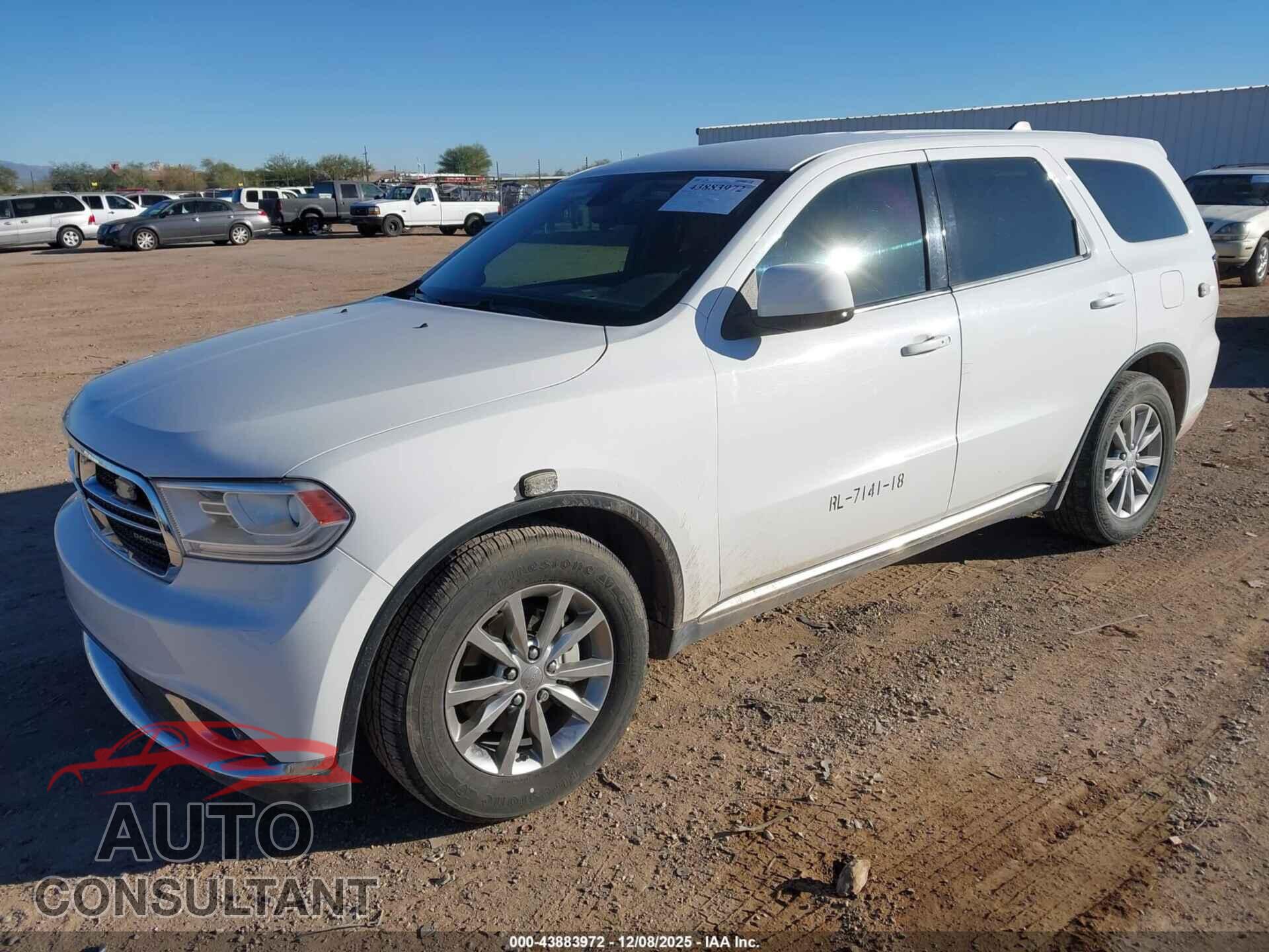 DODGE DURANGO 2018 - 1C4RDHAG3JC157446