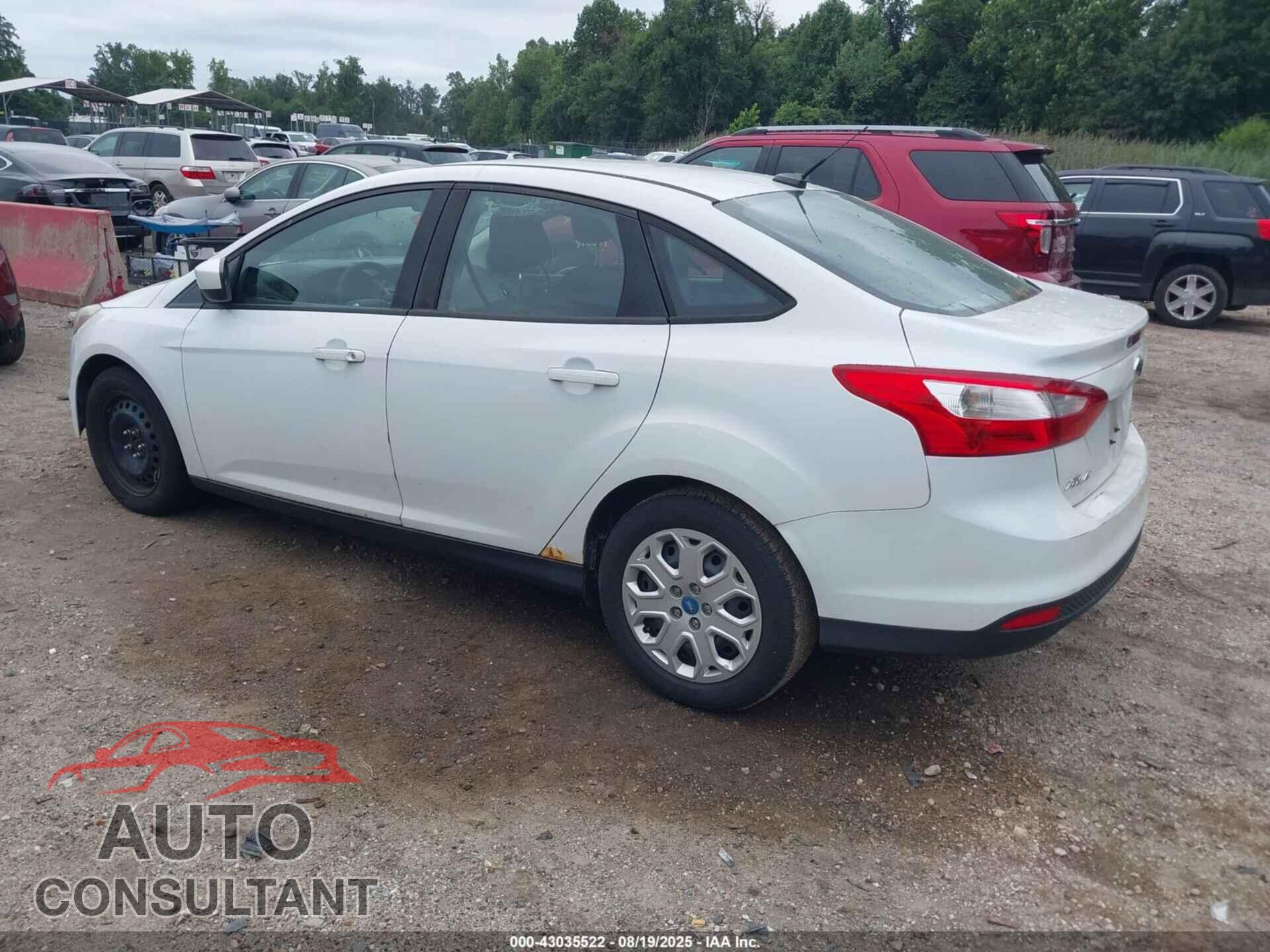 FORD FOCUS 2012 - 1FAHP3F22CL184259