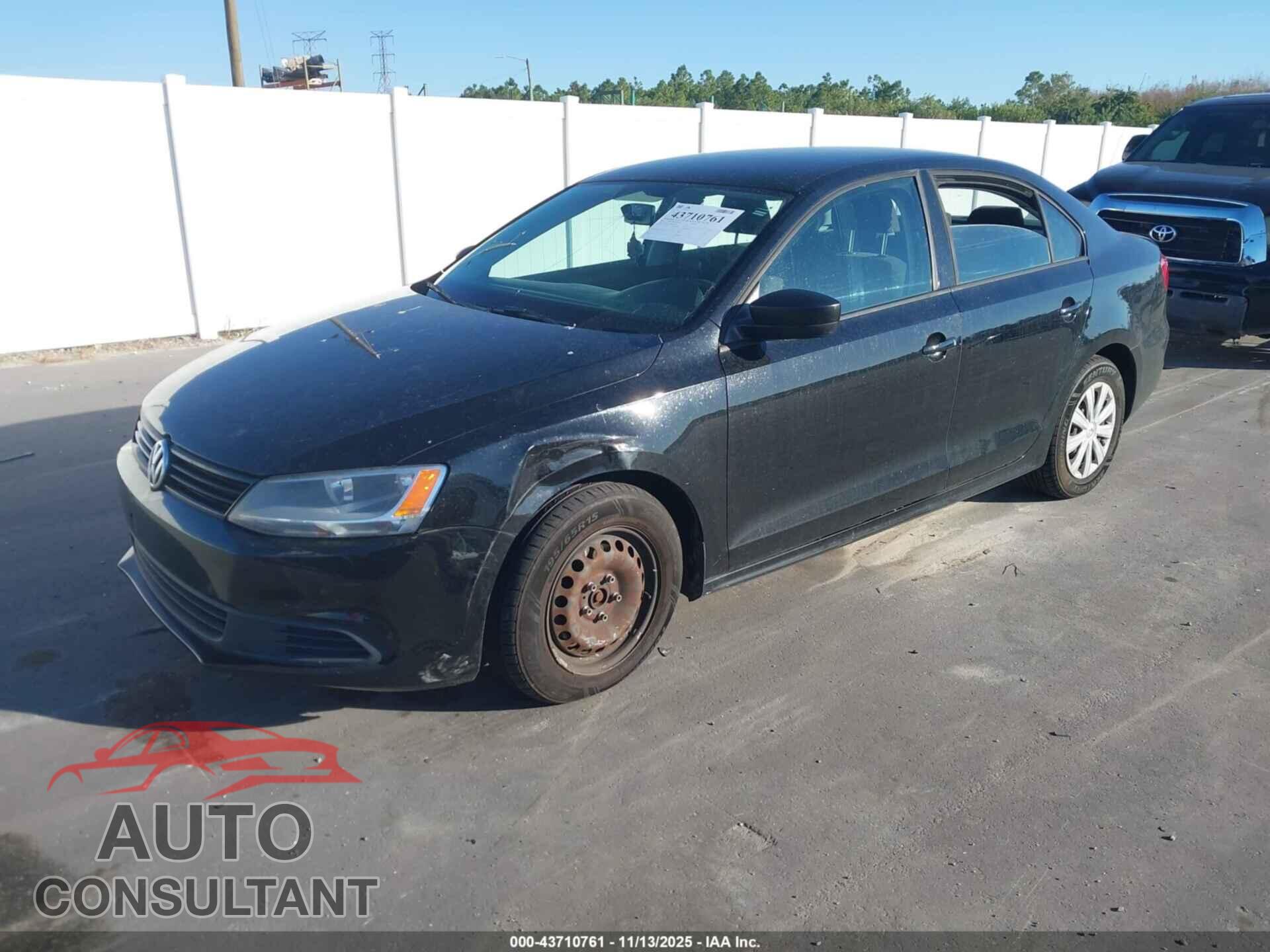 VOLKSWAGEN JETTA 2013 - 3VW2K7AJ3DM255907