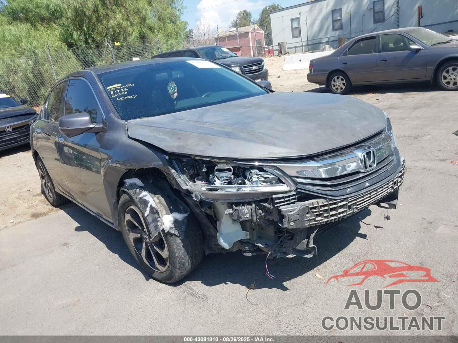 HONDA ACCORD 2016 - 1HGCR2F88GA167918