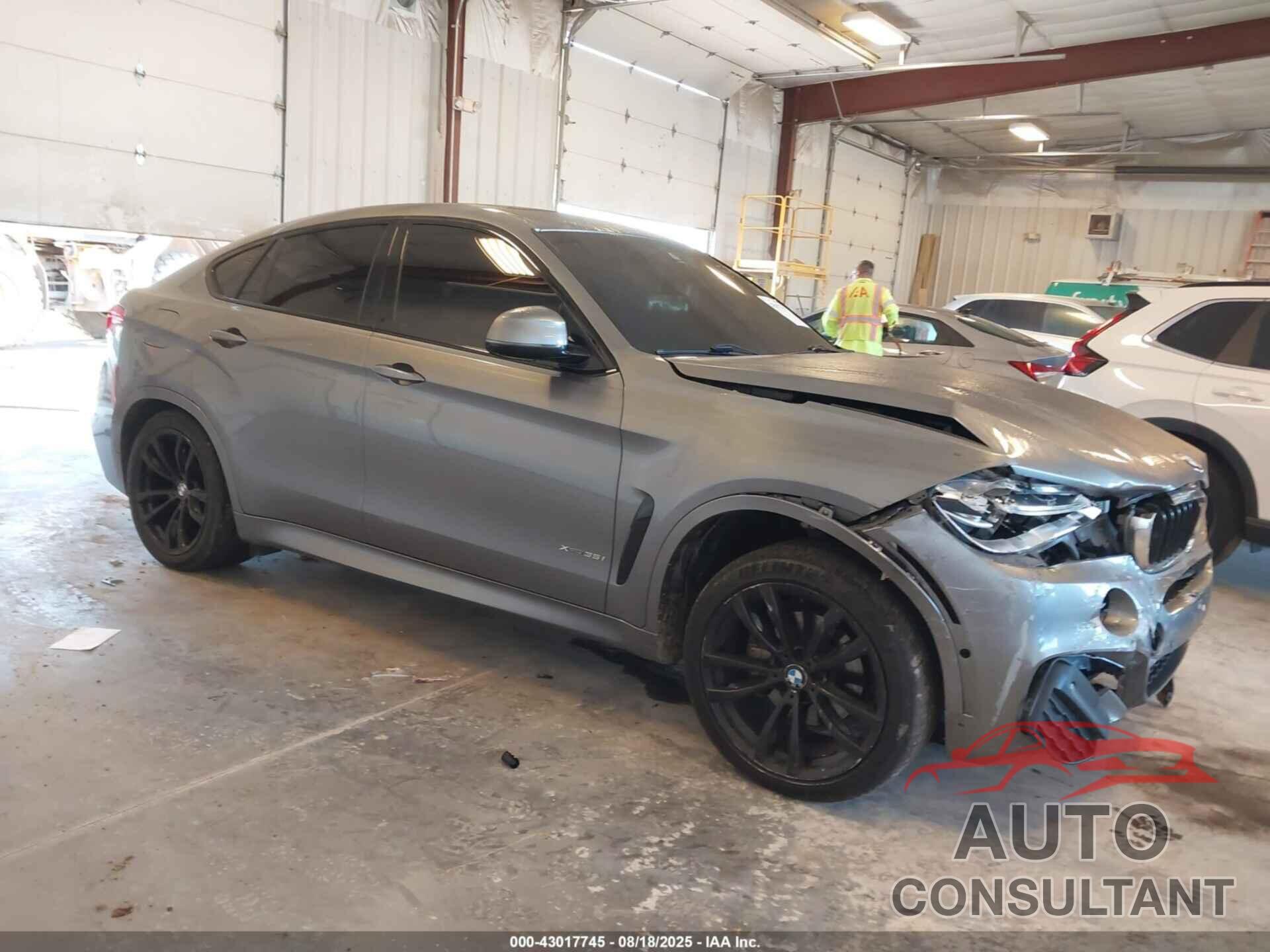 BMW X6 2017 - 5UXKU2C56H0N85239
