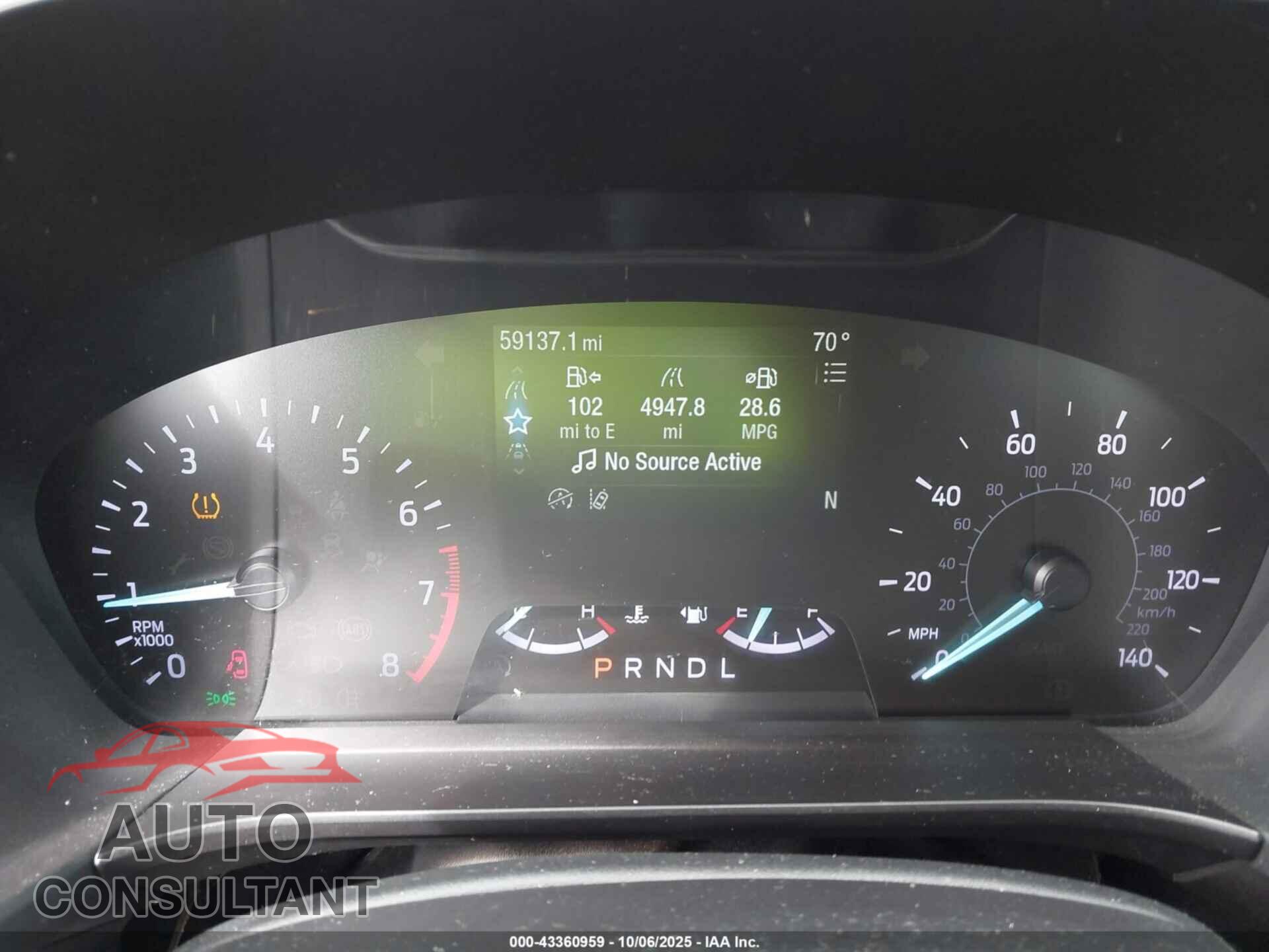 FORD ESCAPE 2020 - 1FMCU9F65LUA09383