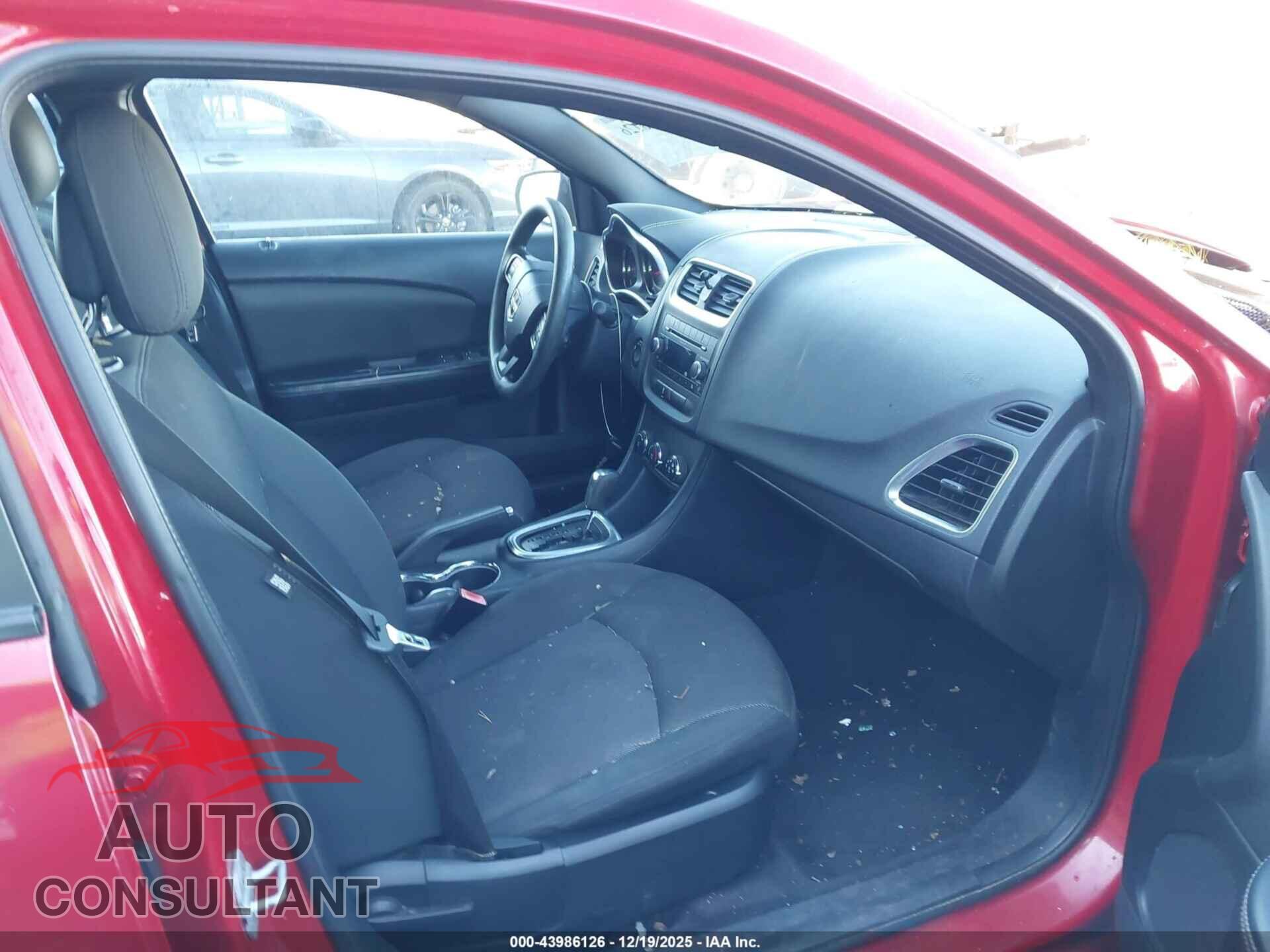 DODGE AVENGER 2011 - 1B3BD4FB1BN542079