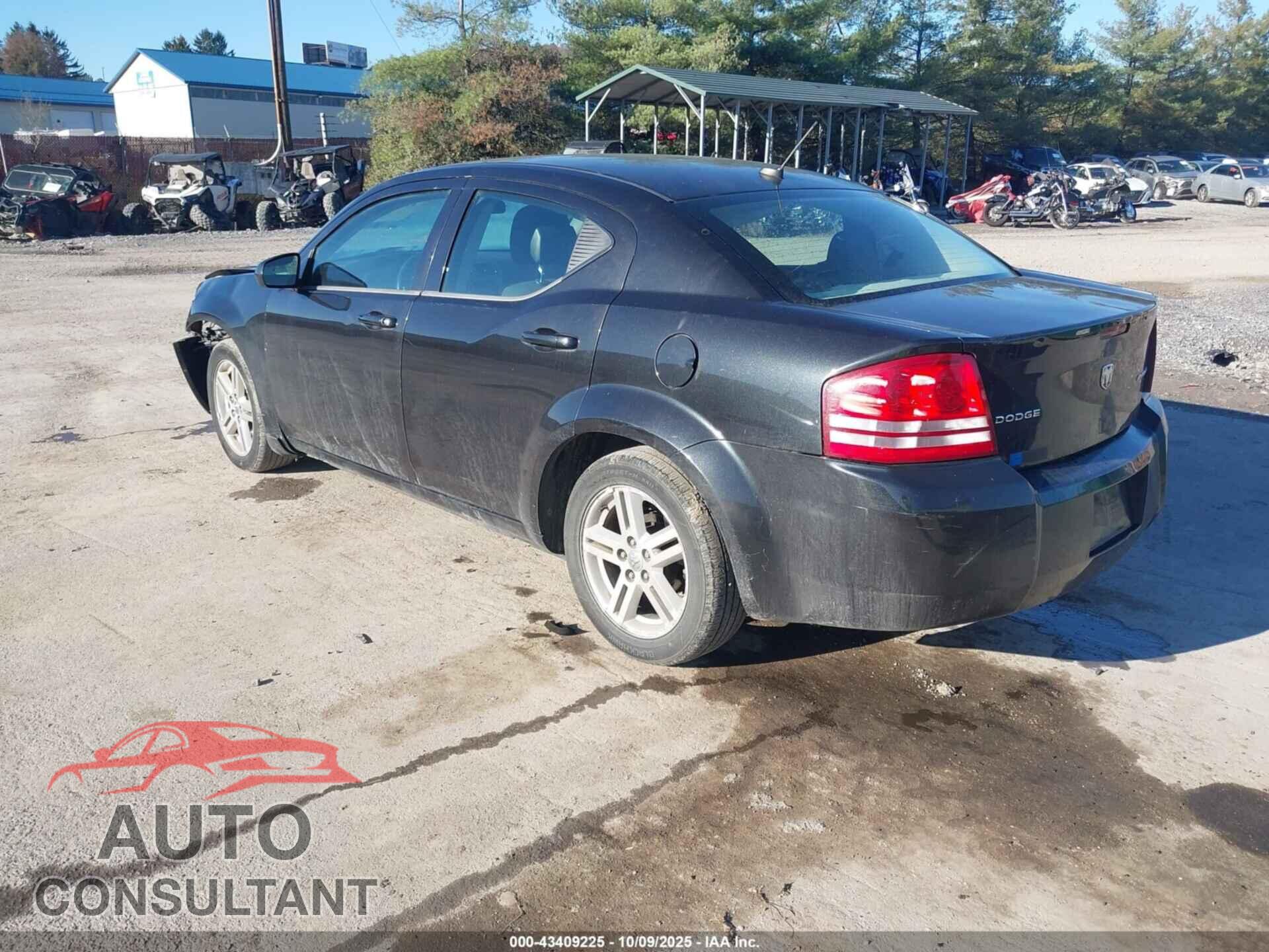 DODGE AVENGER 2010 - 1B3CC1FB9AN191846