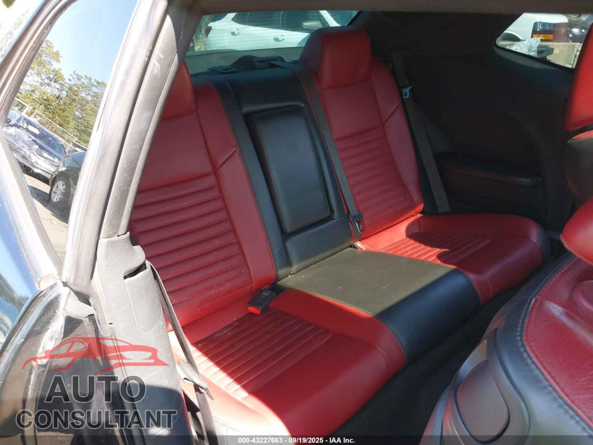 DODGE CHALLENGER 2013 - 2C3CDYAG2DH724404