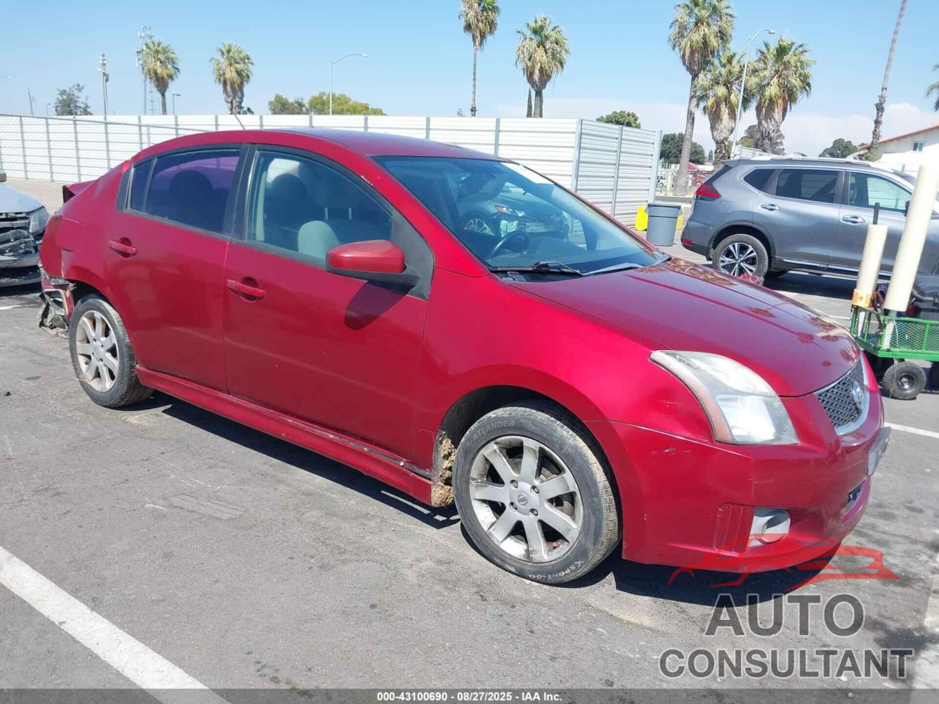 NISSAN SENTRA 2011 - 3N1AB6AP8BL672667