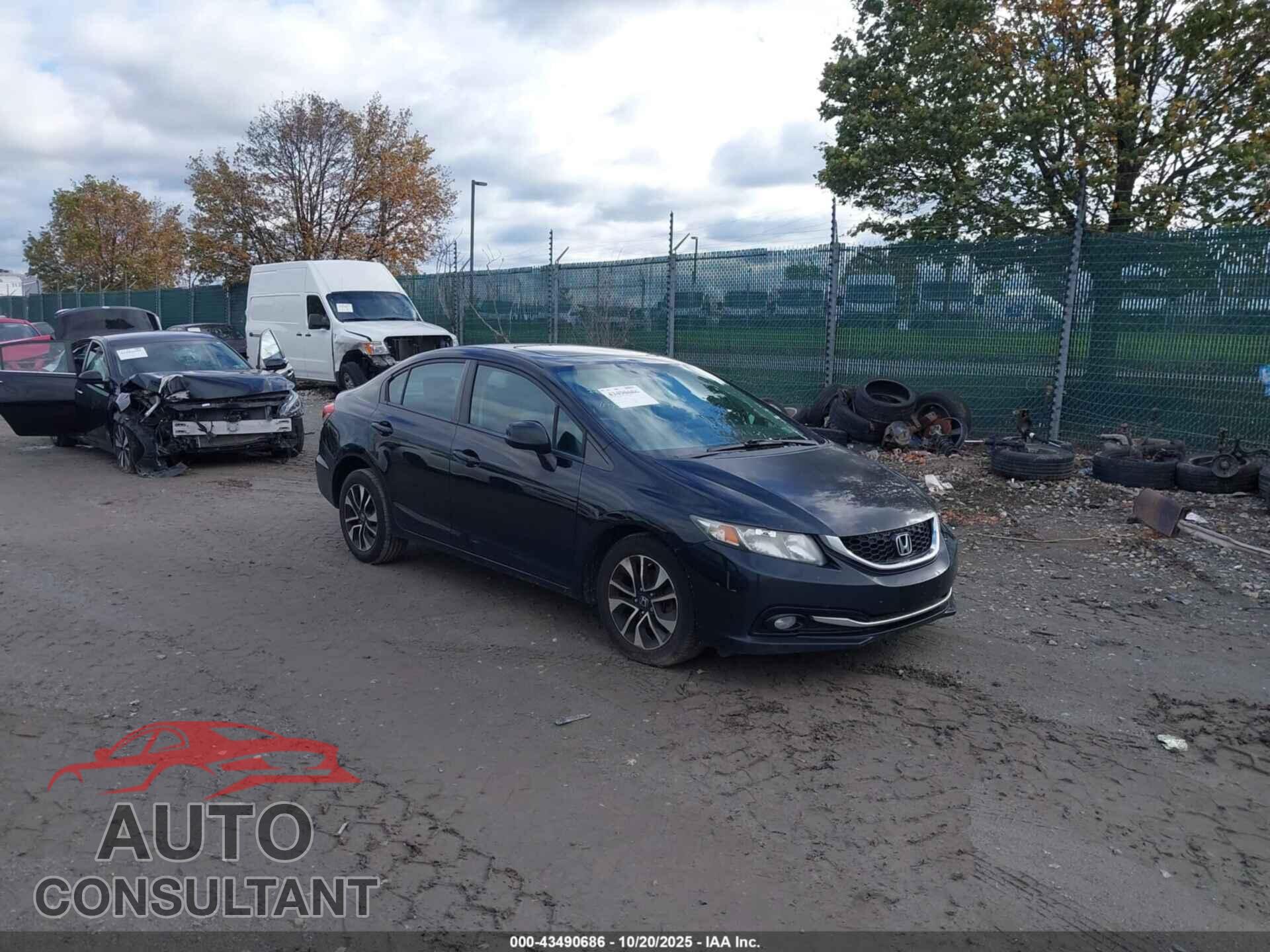 HONDA CIVIC 2013 - 19XFB2F94DE250764