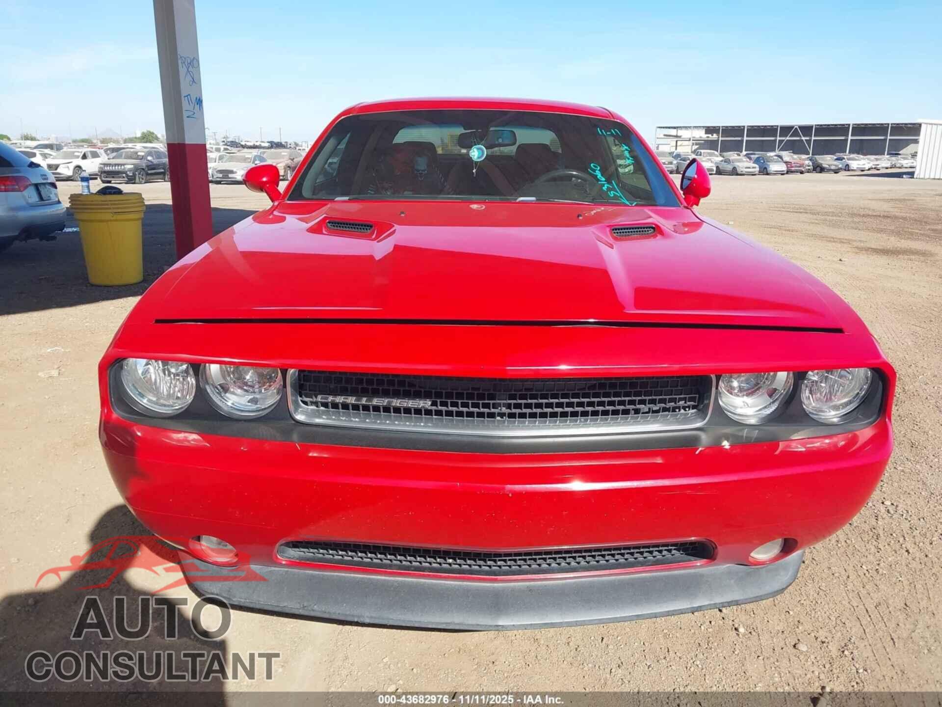 DODGE CHALLENGER 2013 - 2C3CDYAG6DH531060