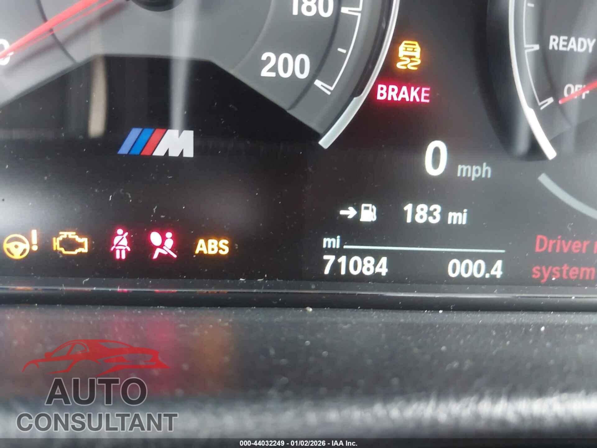 BMW M3 2016 - WBS8M9C54G5D31739