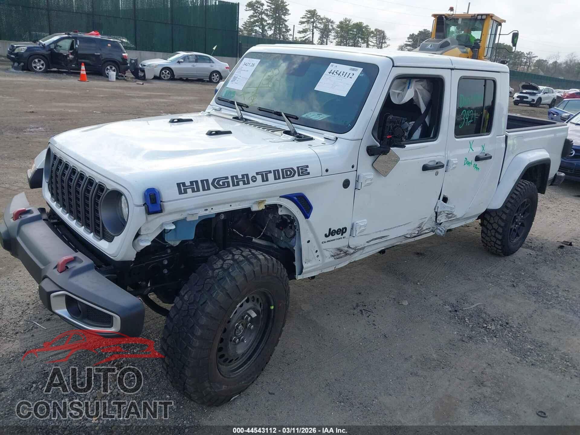 JEEP GLADIATOR 2025 - 1C6PJTAG3SL504513