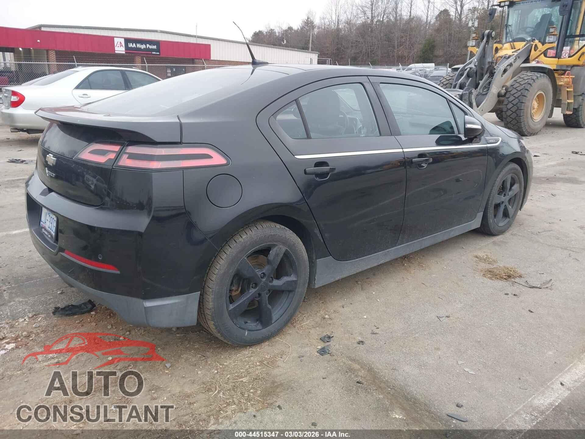 CHEVROLET VOLT 2011 - 1G1RD6E48BU103889