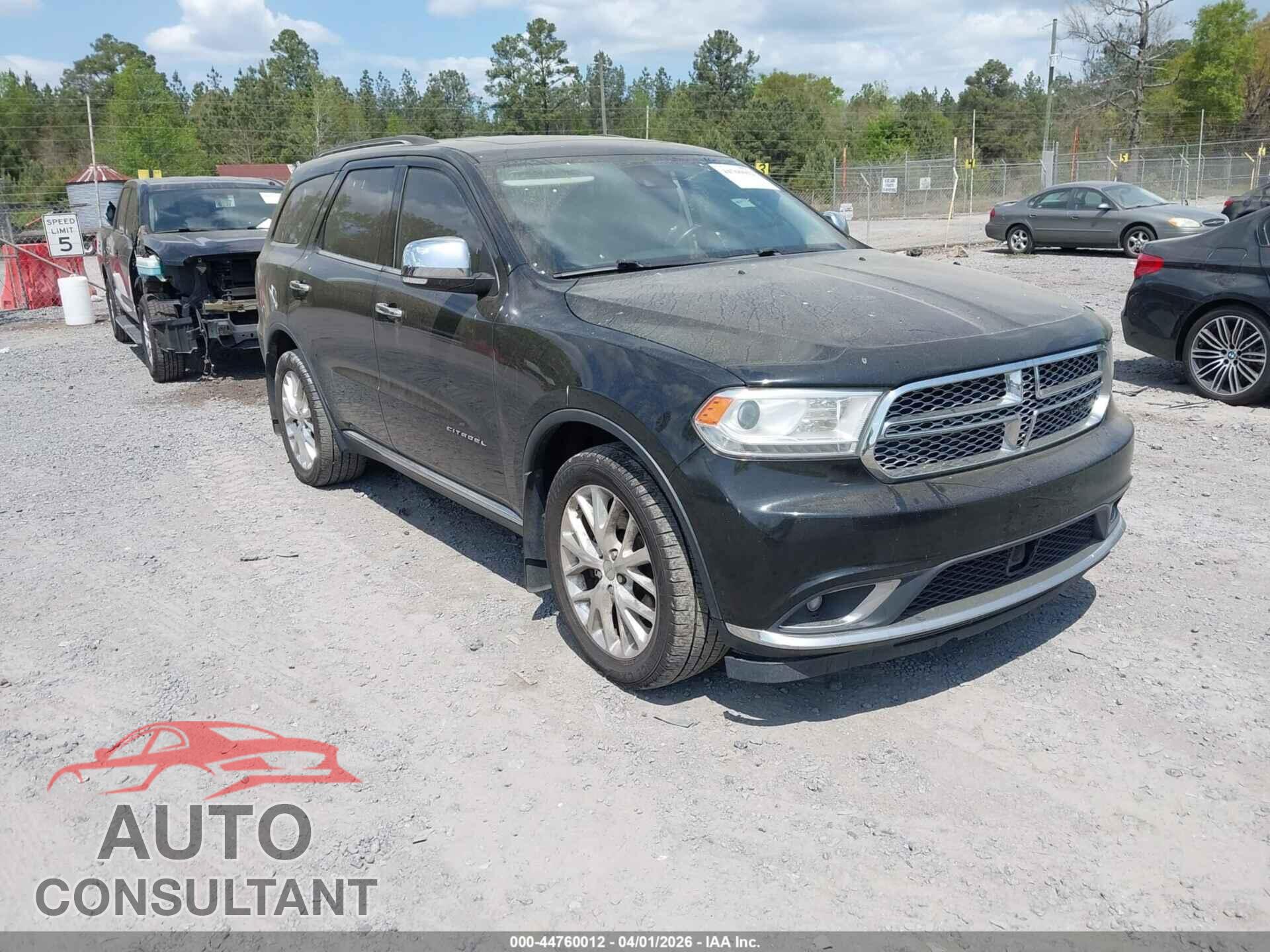 DODGE DURANGO 2015 - 1C4SDJET7FC818497