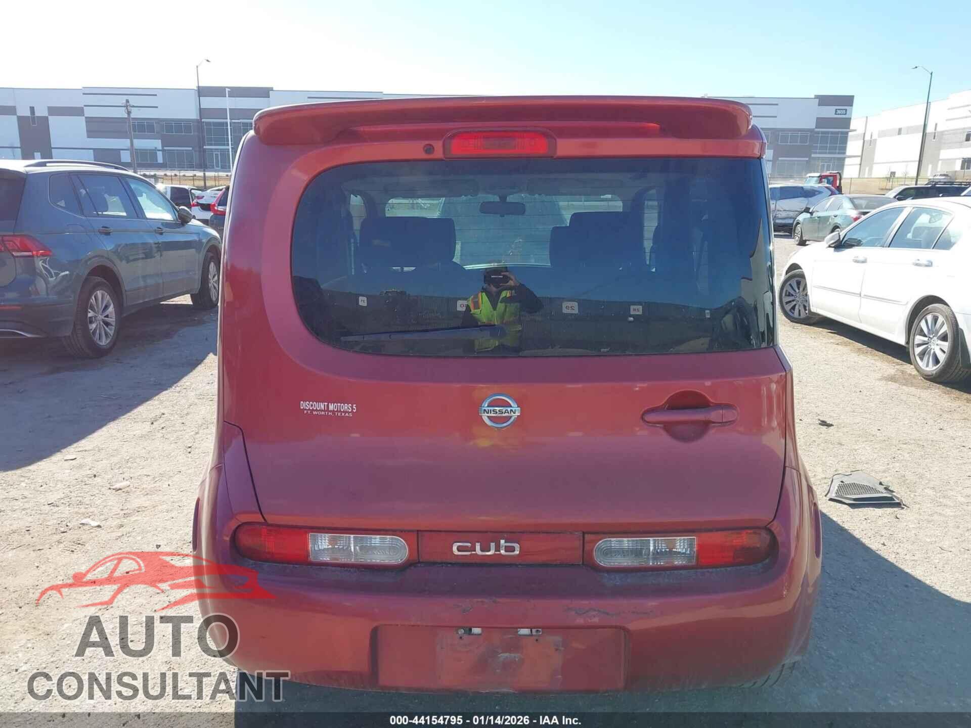NISSAN CUBE 2011 - JN8AZ2KR7BT201482