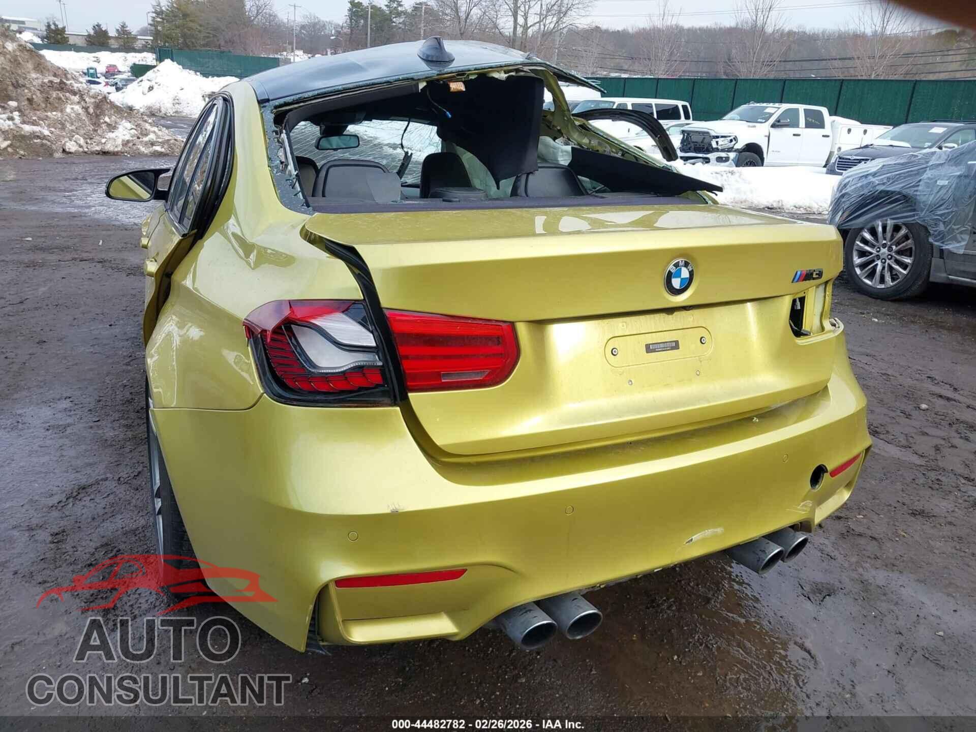 BMW M3 2016 - WBS8M9C54G5D30672