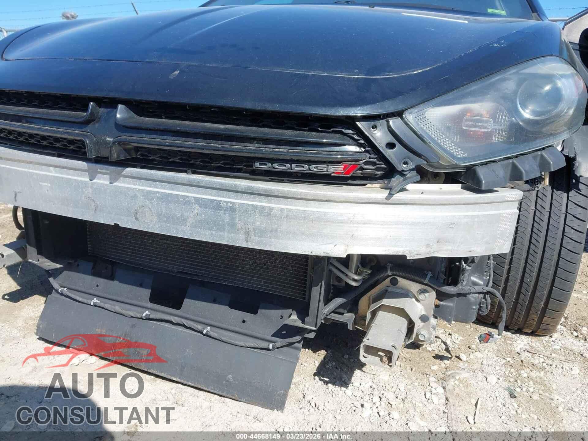 DODGE DART 2015 - 1C3CDFBB7FD166511