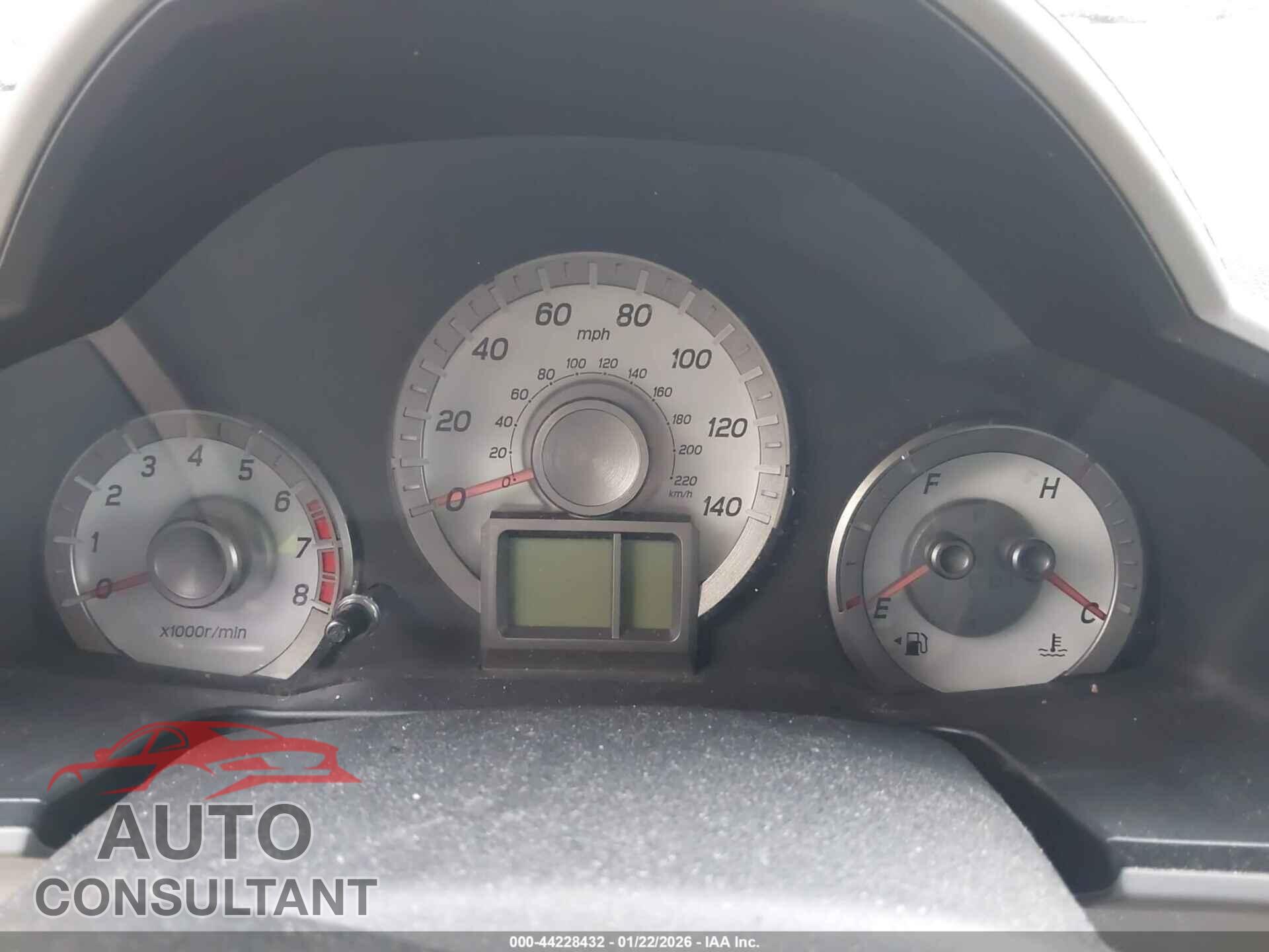 HONDA PILOT 2012 - 5FNYF3H50CB012075