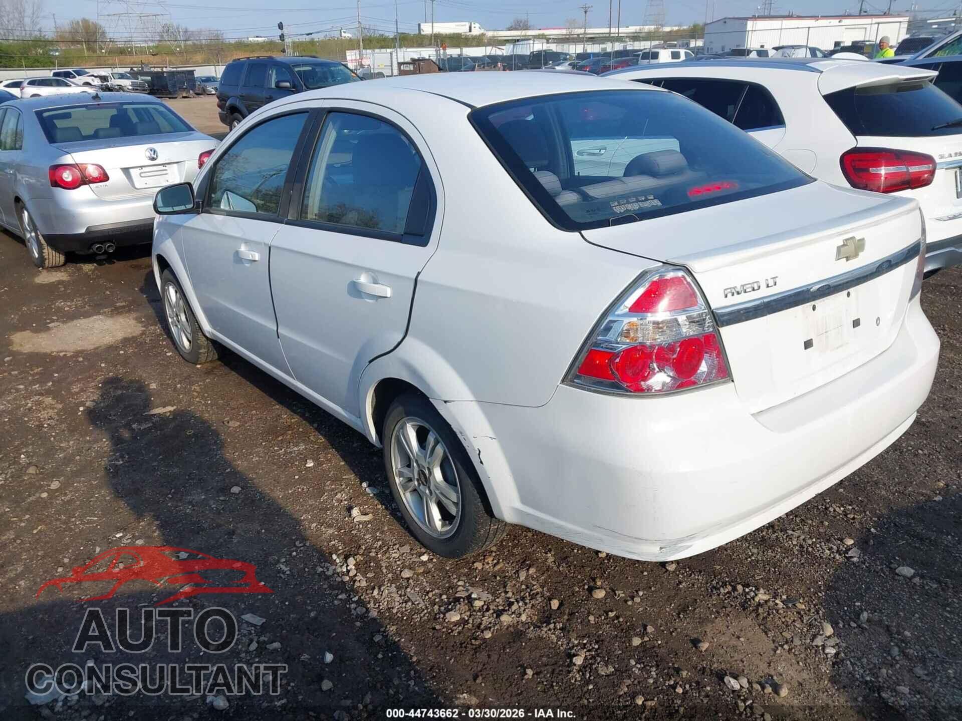 CHEVROLET AVEO 2011 - KL1TD5DE3BB140658