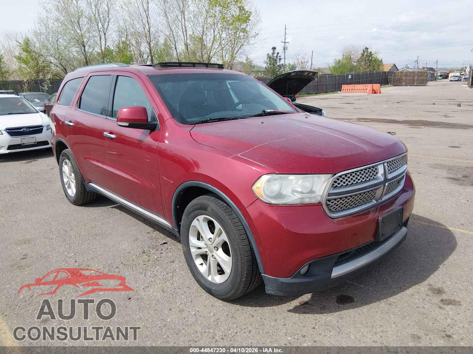 DODGE DURANGO 2013 - 1C4RDJDG8DC601721