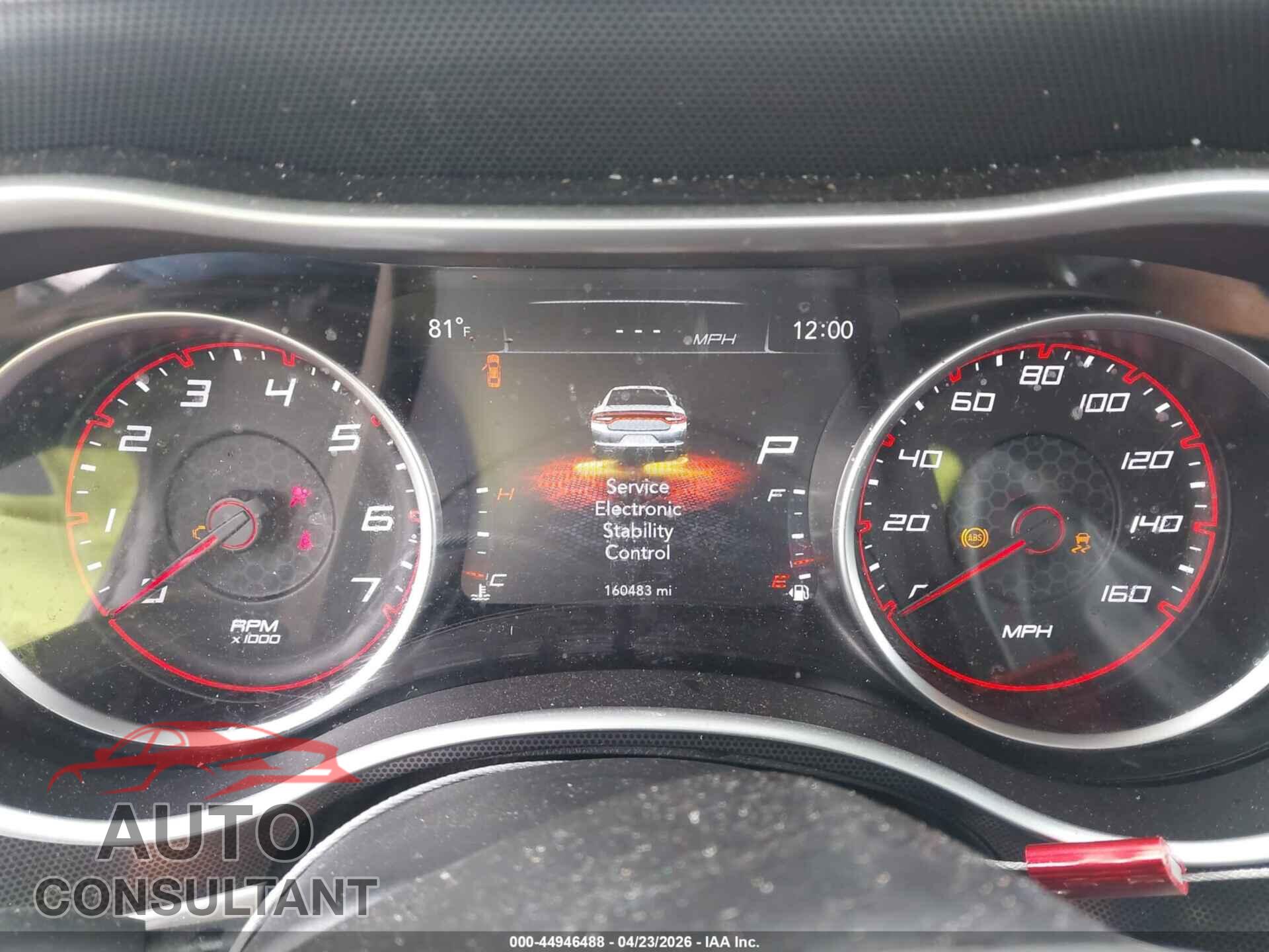 DODGE CHARGER 2016 - 2C3CDXHG0GH276569