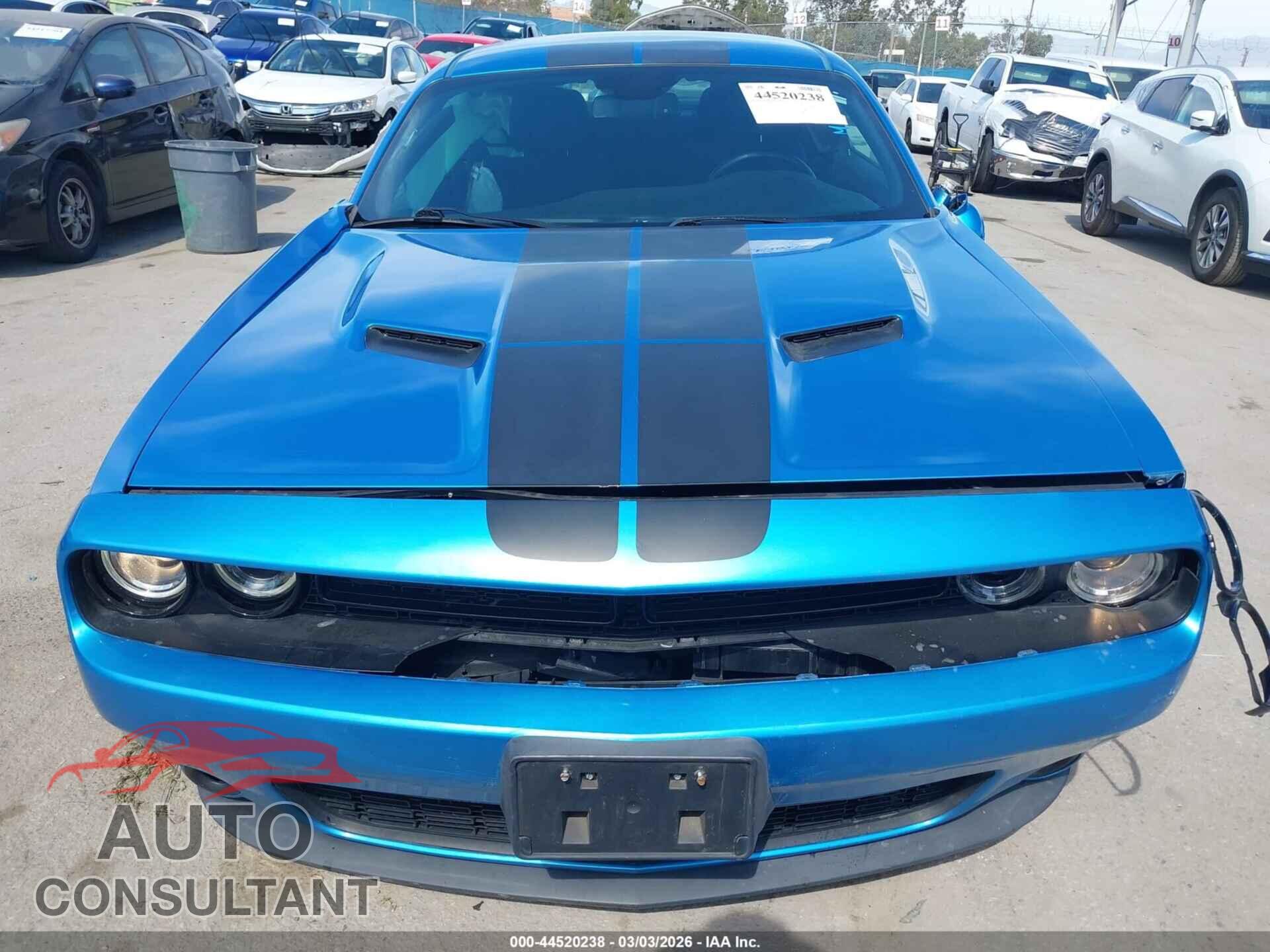 DODGE CHALLENGER 2019 - 2C3CDZAG8KH552009