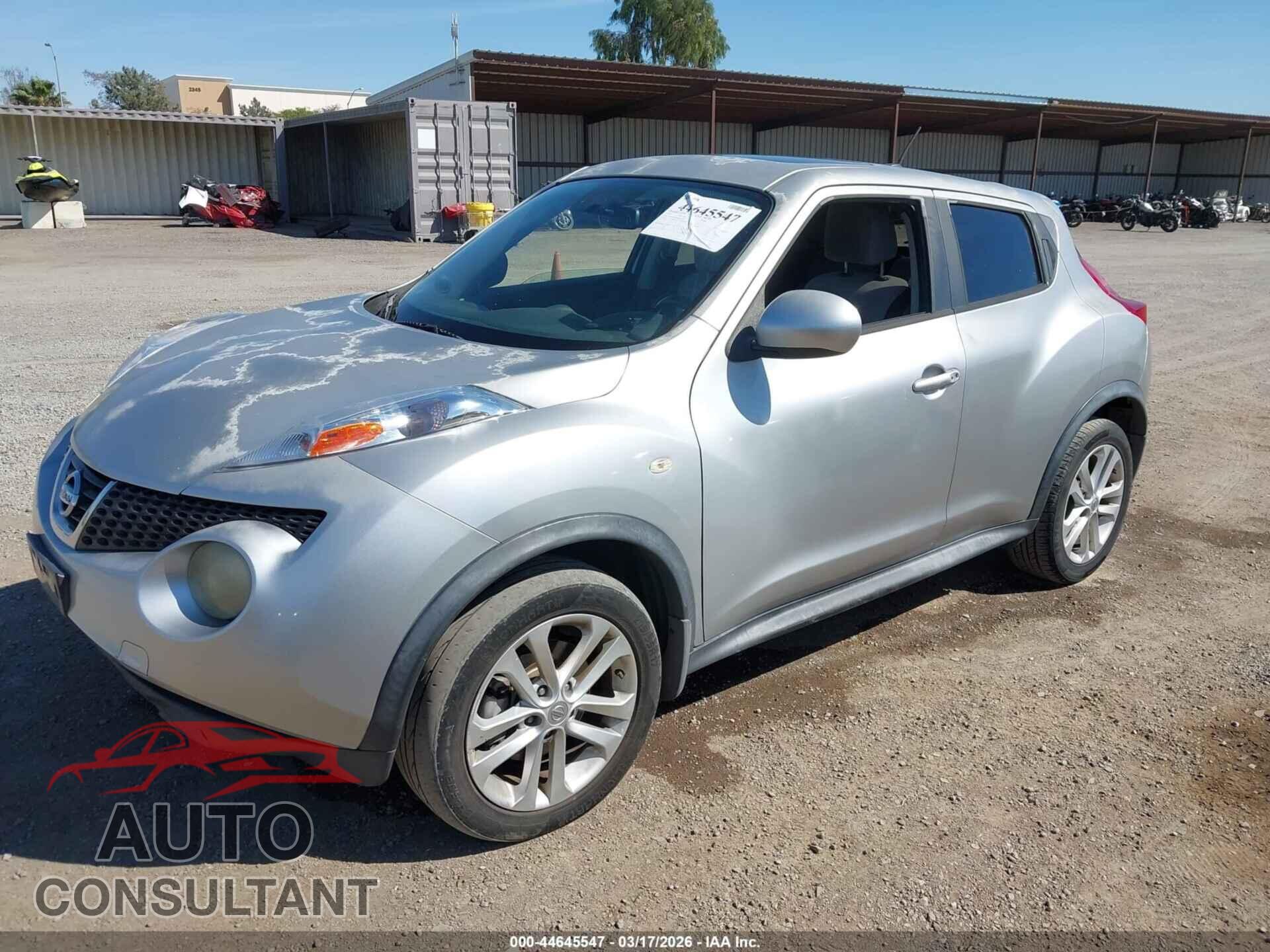 NISSAN JUKE 2011 - JN8AF5MR9BT001582