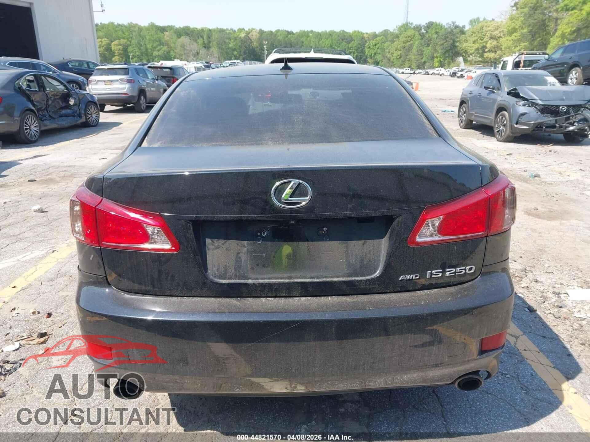 LEXUS IS 250 2012 - JTHCF5C27C5058344