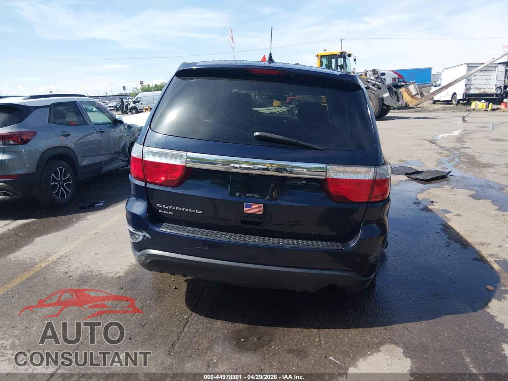 DODGE DURANGO 2012 - 1C4RDJAG0CC212834