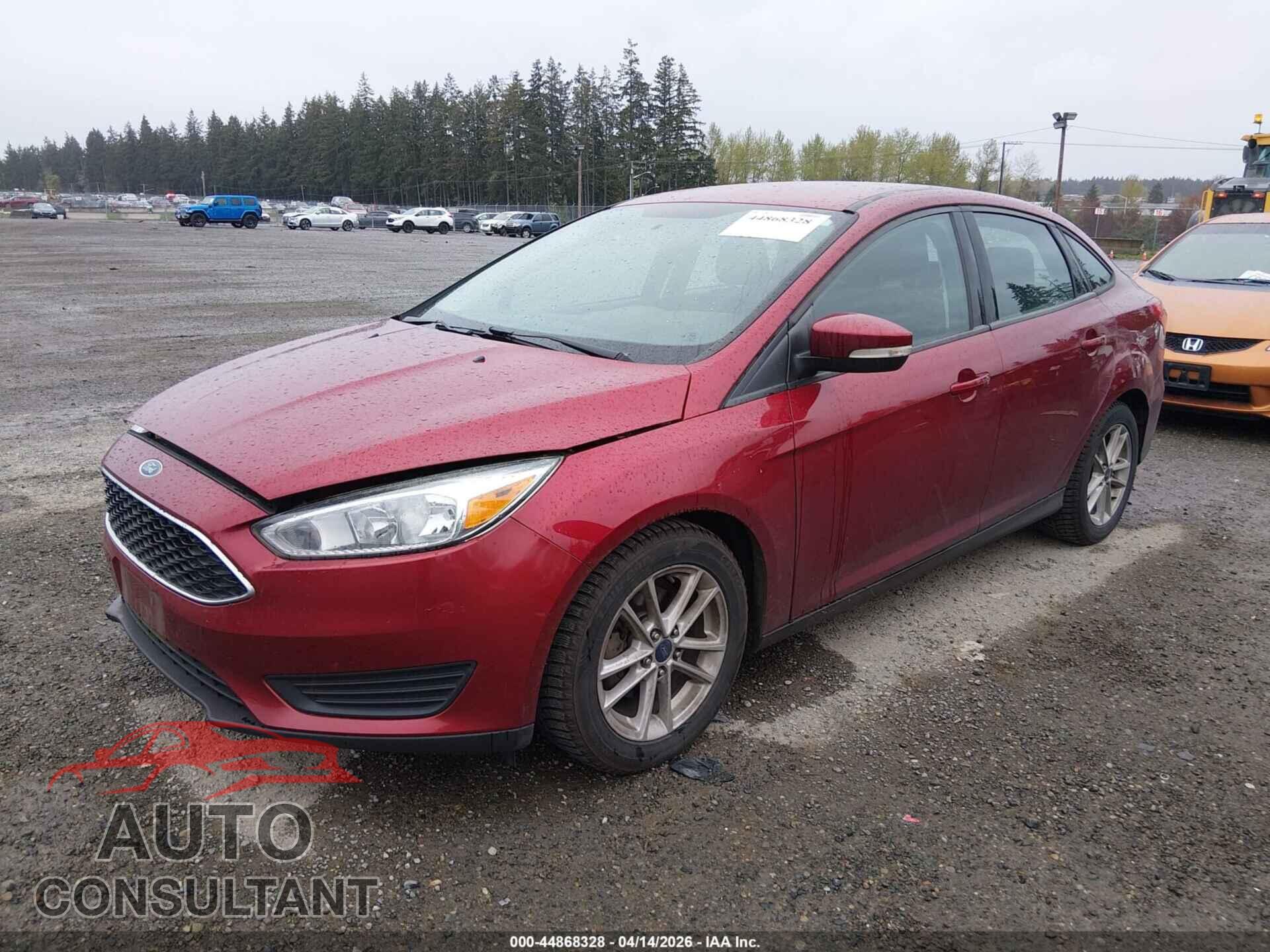 FORD FOCUS 2016 - 1FADP3F28GL255162