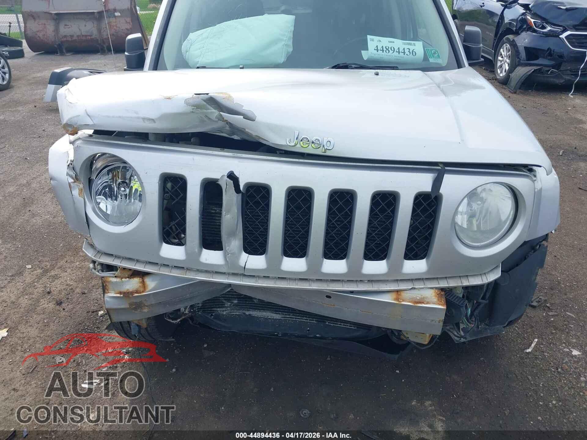 JEEP PATRIOT 2012 - 1C4NJPFA6CD627228