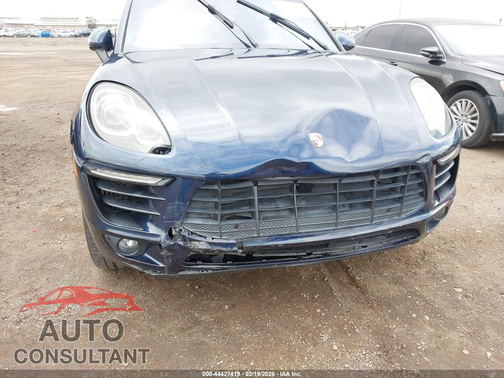PORSCHE MACAN 2016 - WP1AB2A55GLB49709