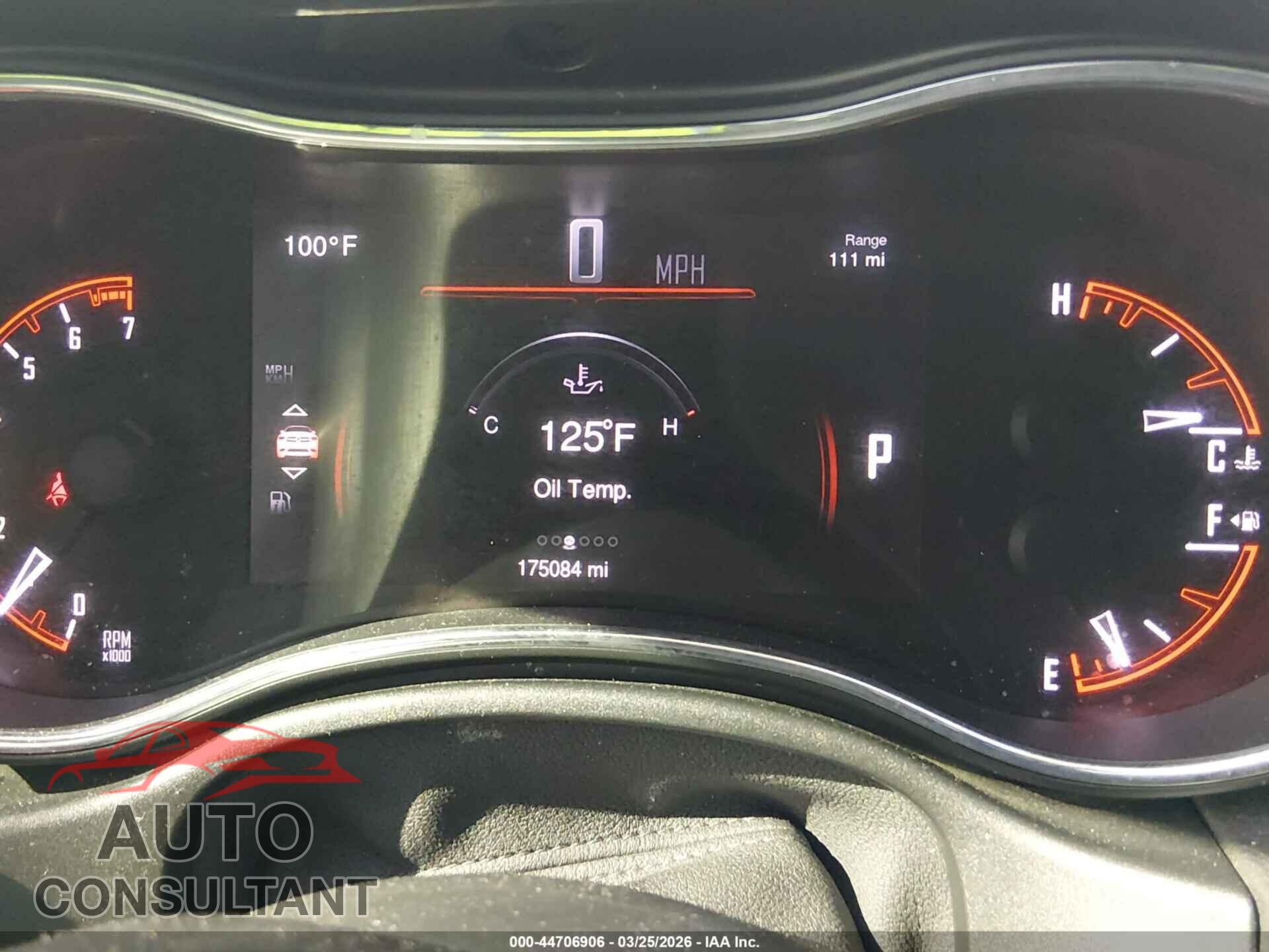DODGE DURANGO 2015 - 1C4RDJDG8FC834663