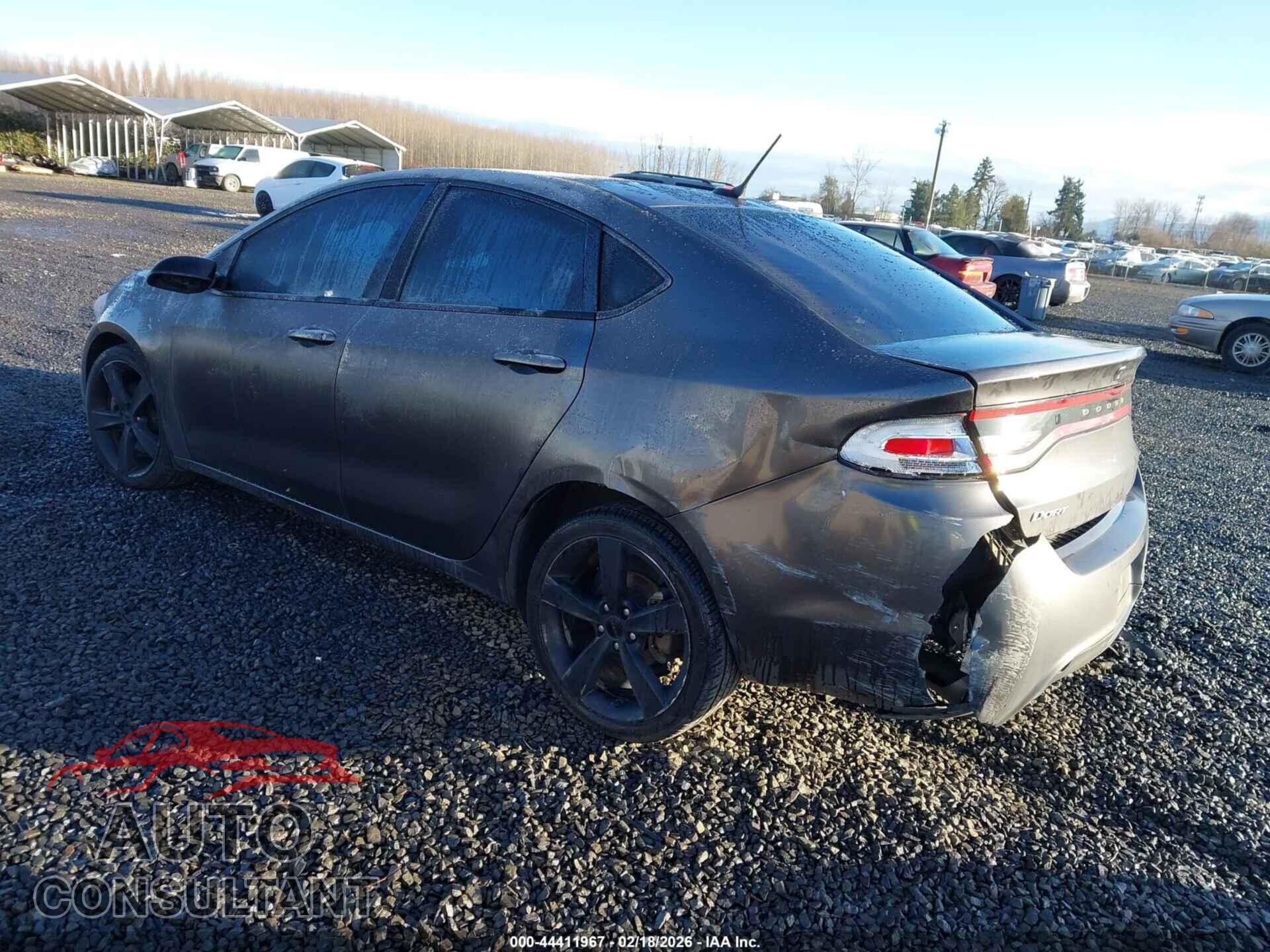 DODGE DART 2015 - 1C3CDFBB5FD275775