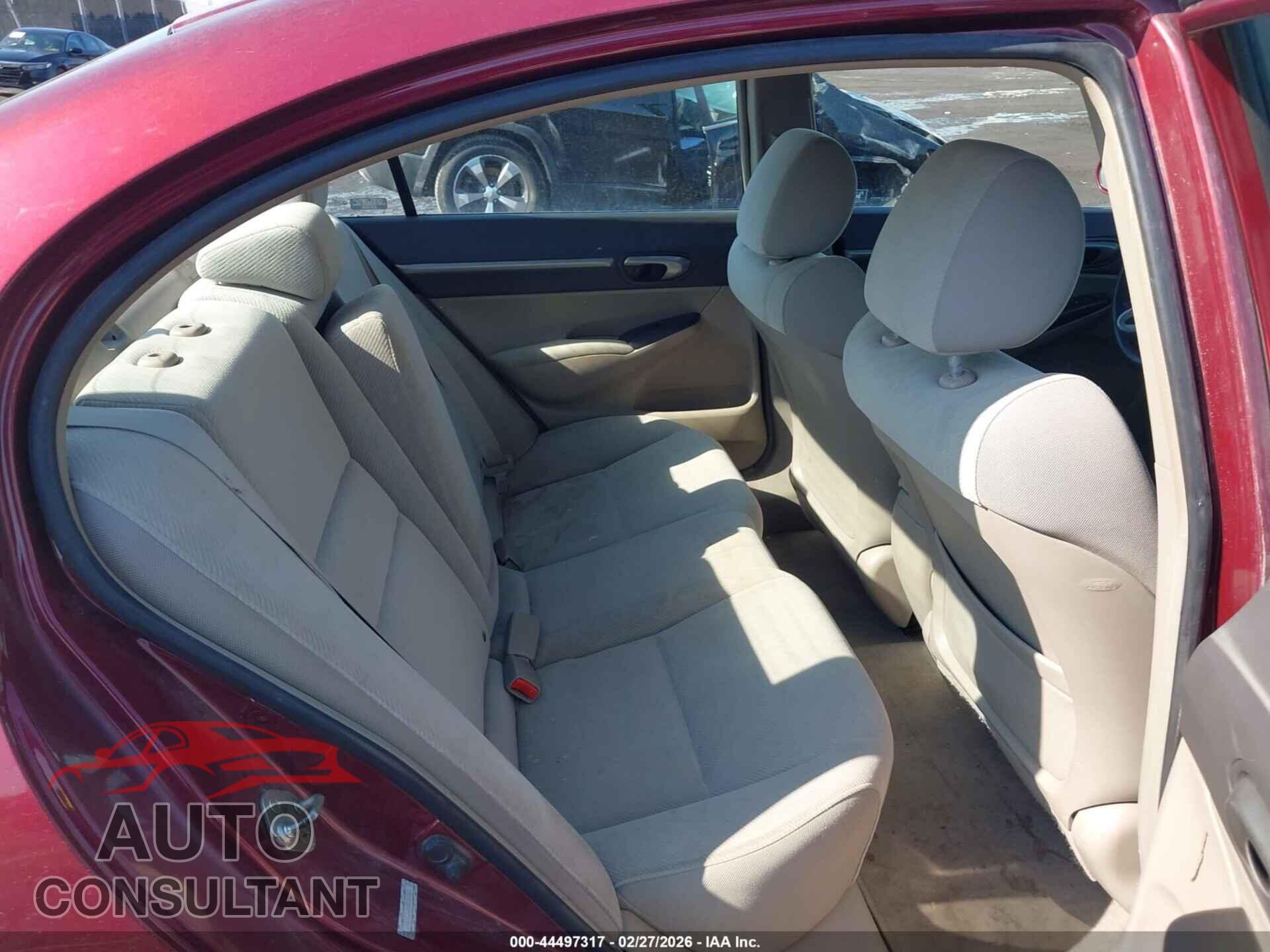 HONDA CIVIC 2009 - 19XFA16899E002425