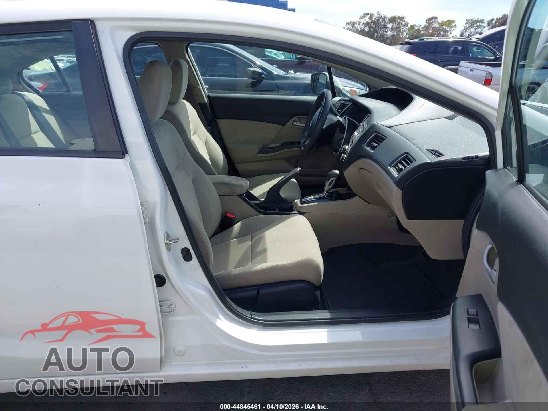 HONDA CIVIC 2013 - 19XFB2F54DE201416