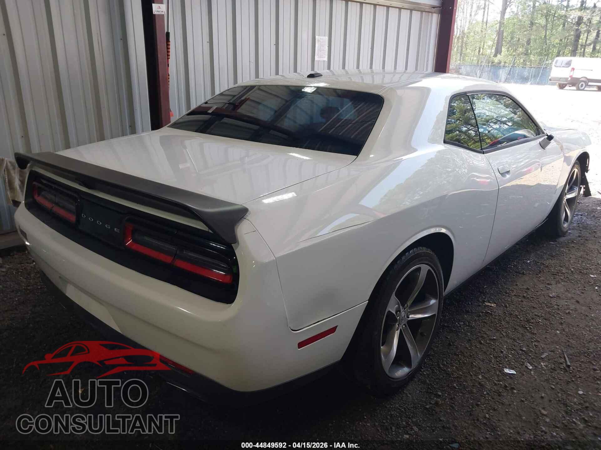 DODGE CHALLENGER 2016 - 2C3CDZAG8GH185233