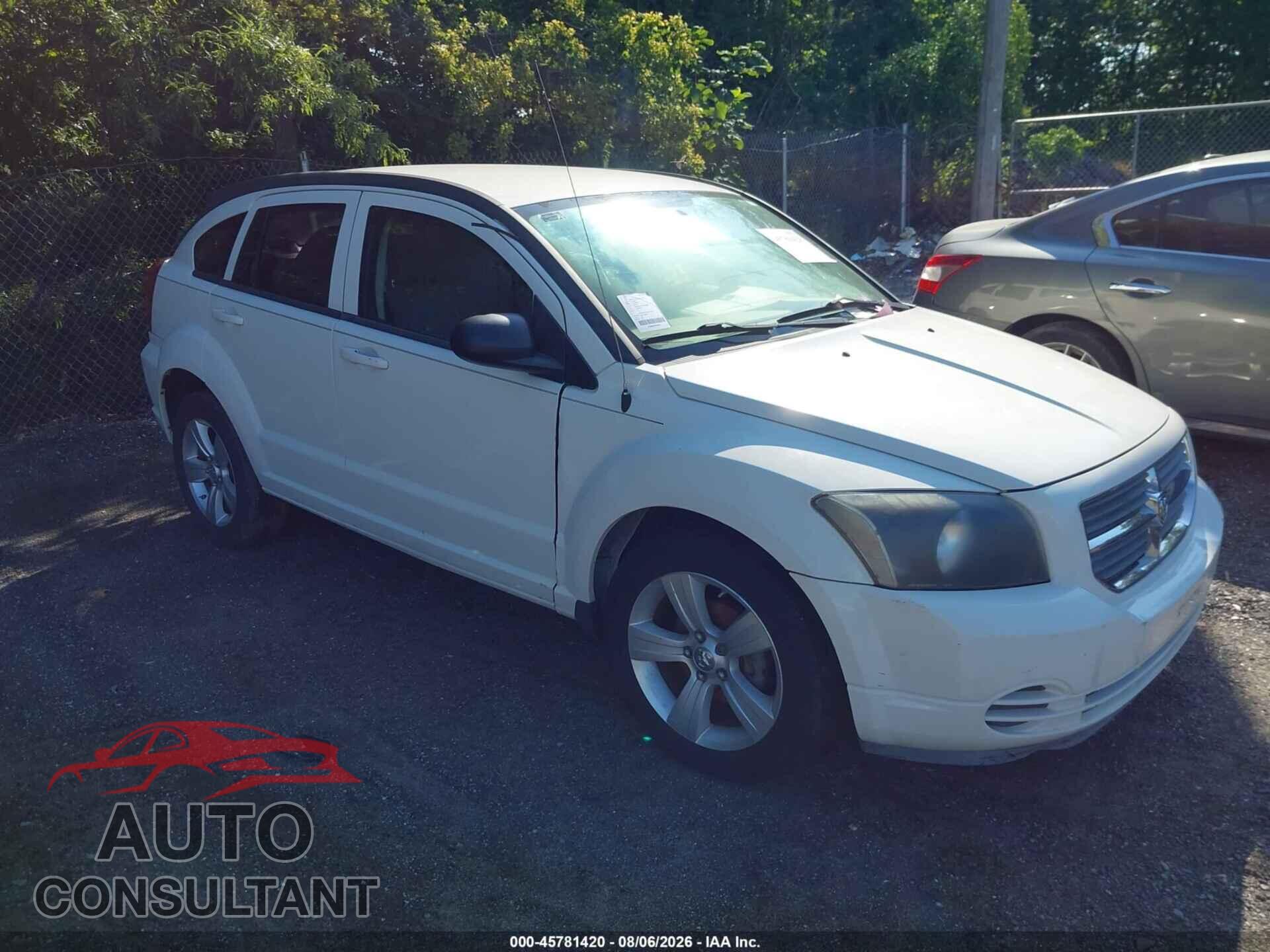 DODGE CALIBER 2010 - 1B3CB4HA7AD532207