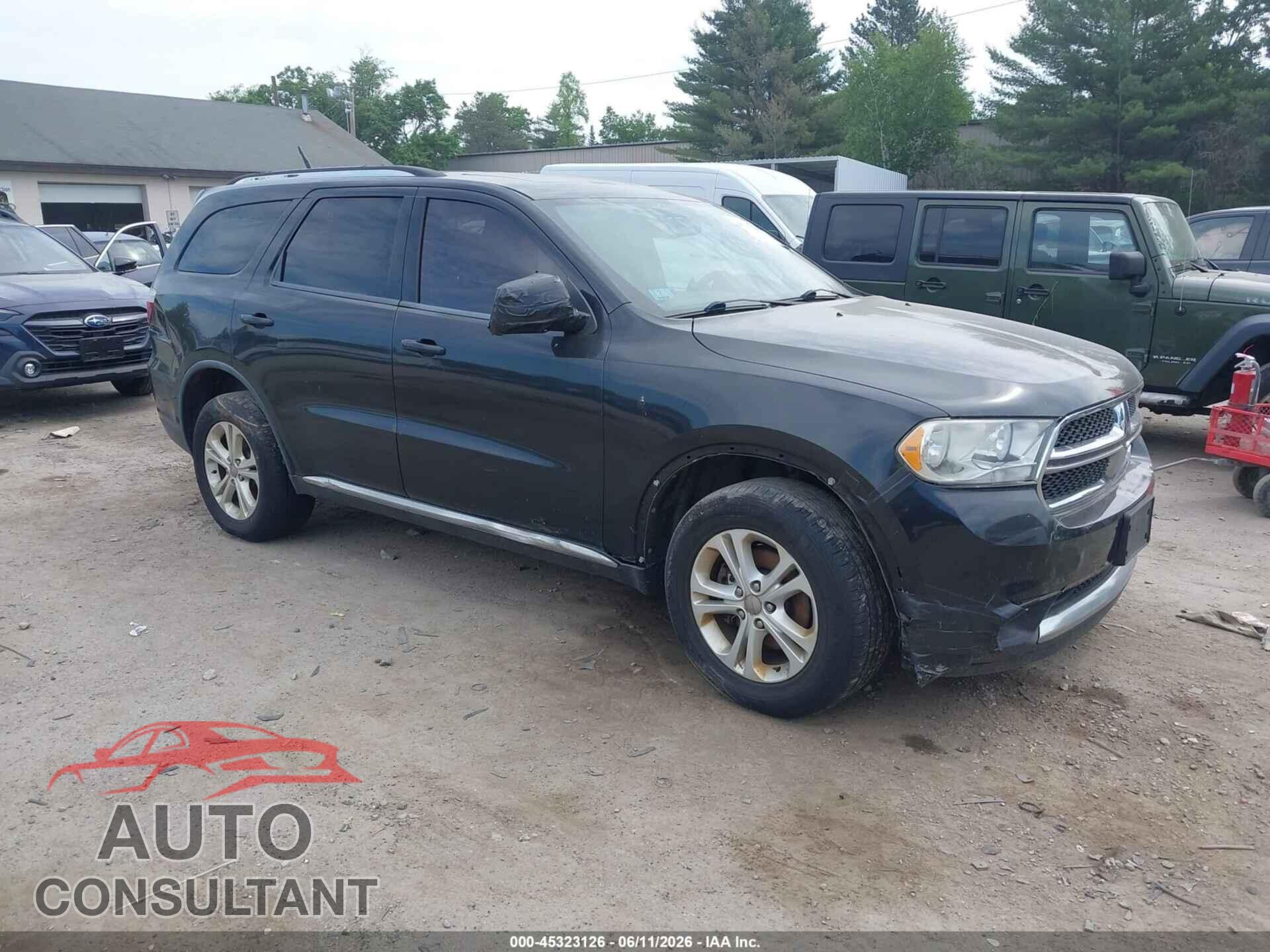 DODGE DURANGO 2012 - 1C4RDJDG1CC182884