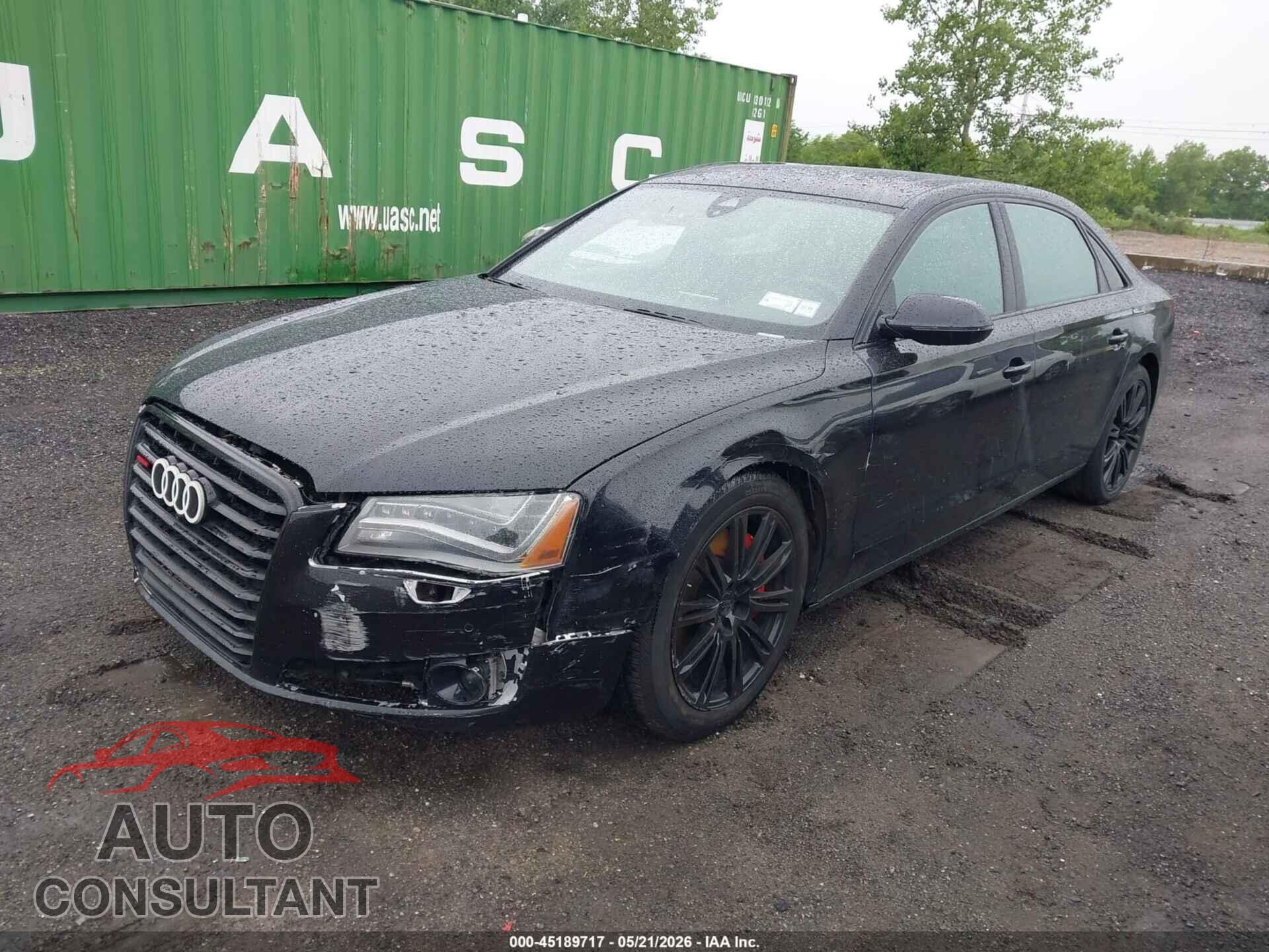 AUDI A8 L 2013 - WAUR2AFD1DN028574