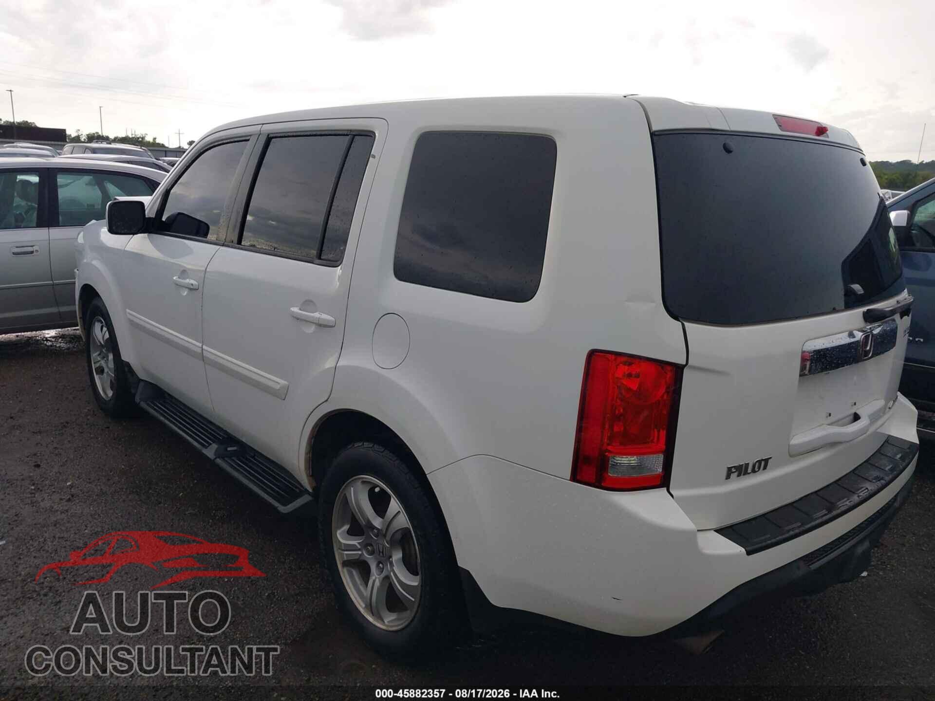 HONDA PILOT 2012 - 5FNYF4H63CB065013