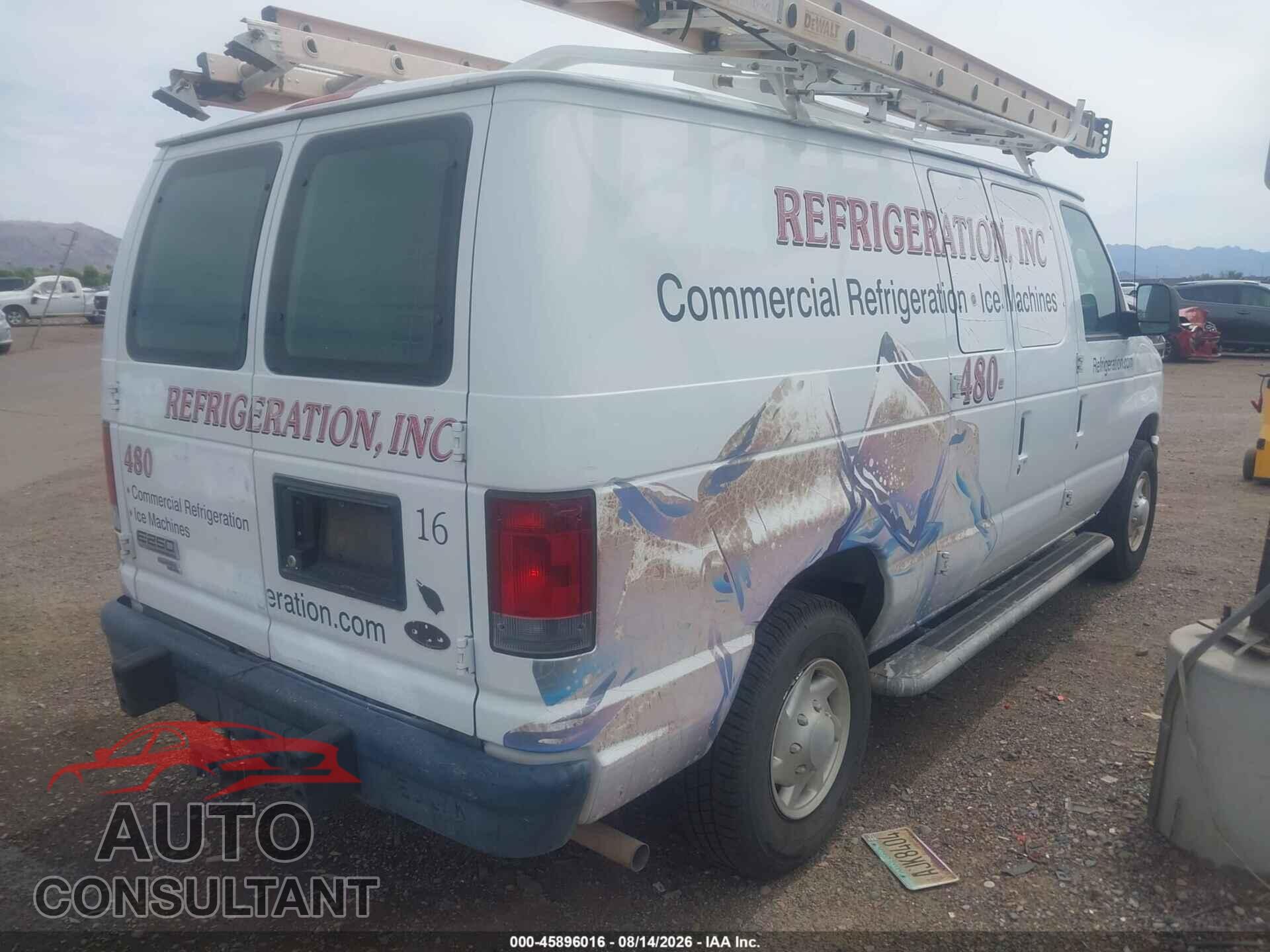 FORD E-250 2012 - 1FTNE2EW4CDA54821