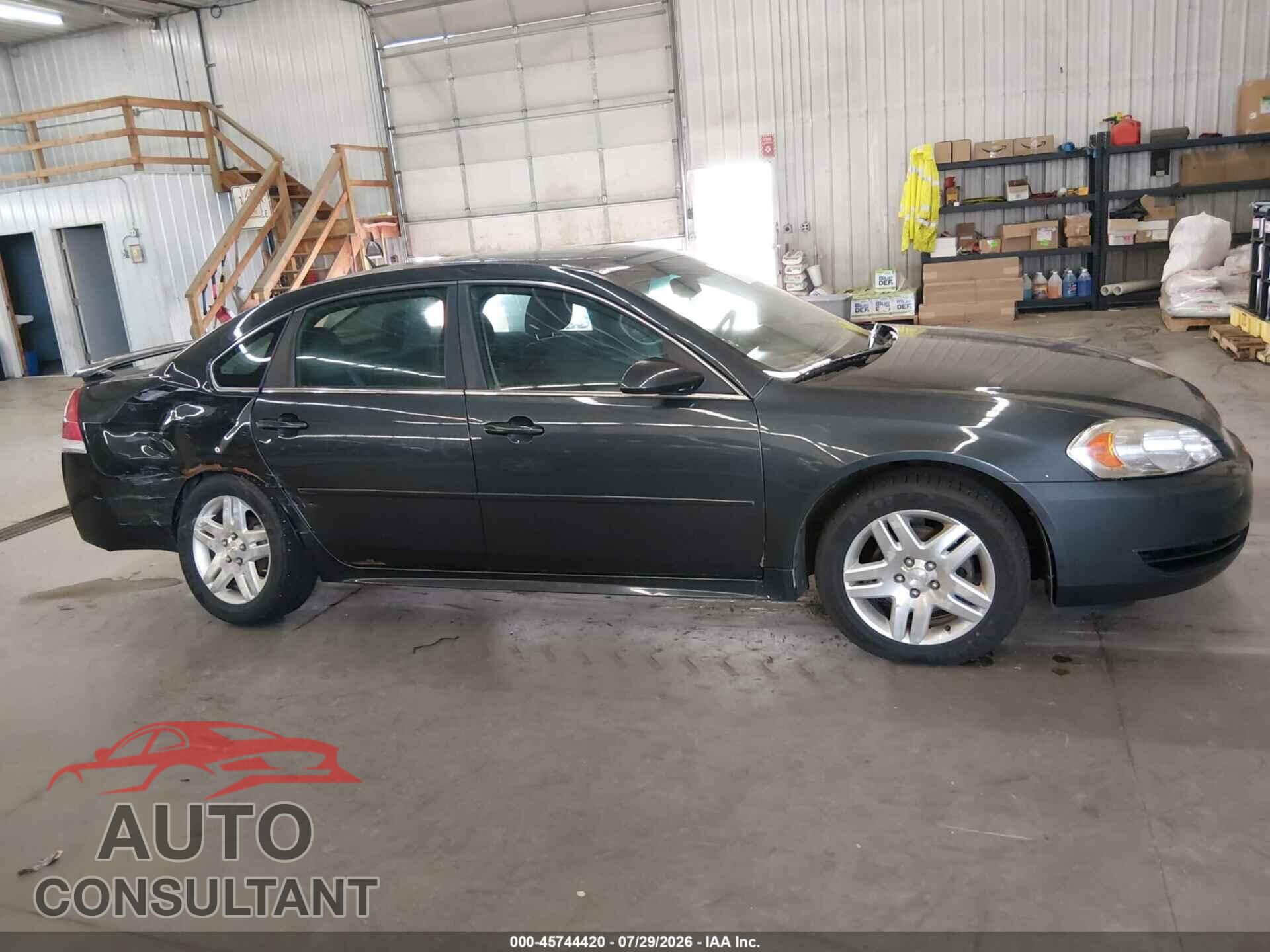 CHEVROLET IMPALA 2012 - 2G1WG5E38C1310968