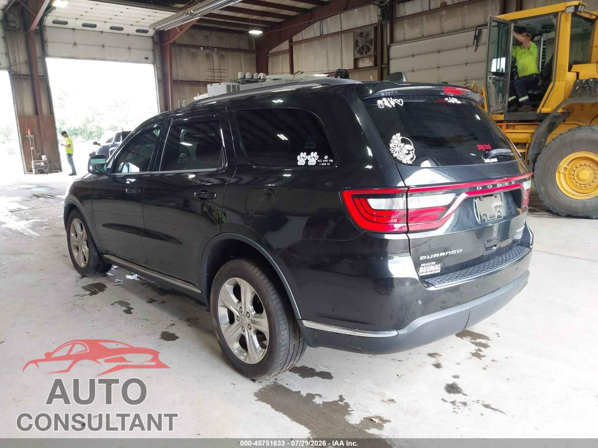 DODGE DURANGO 2014 - 1C4RDJDG3EC332447