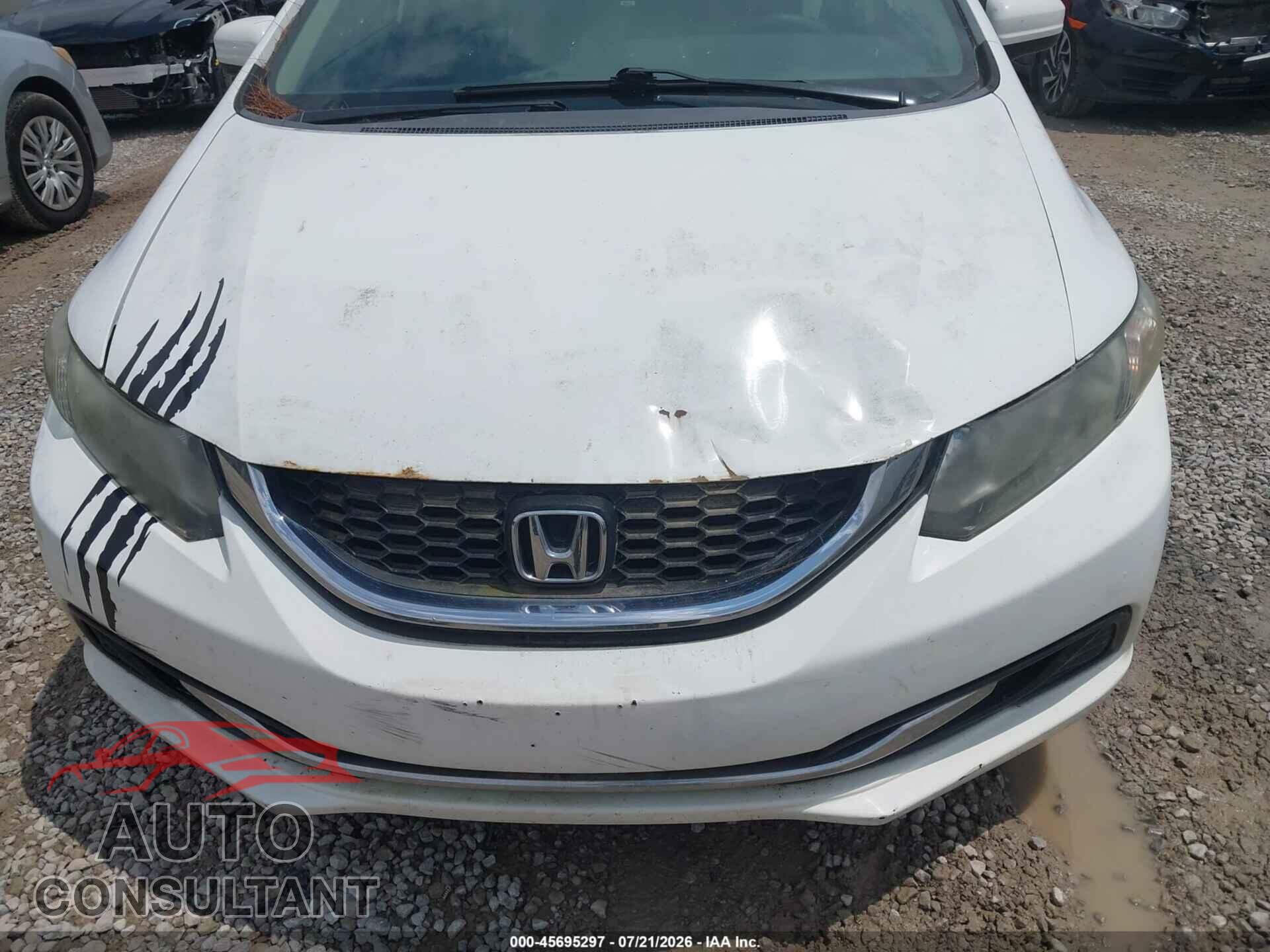 HONDA CIVIC 2014 - 19XFB2F55EE201765
